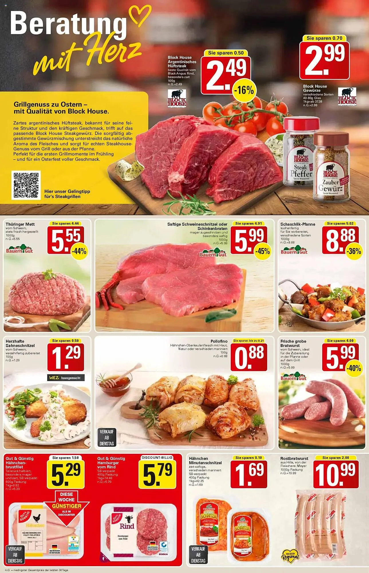 WEZ Prospekt von 23. März bis 28. März 2026 - Prospekt seite 4