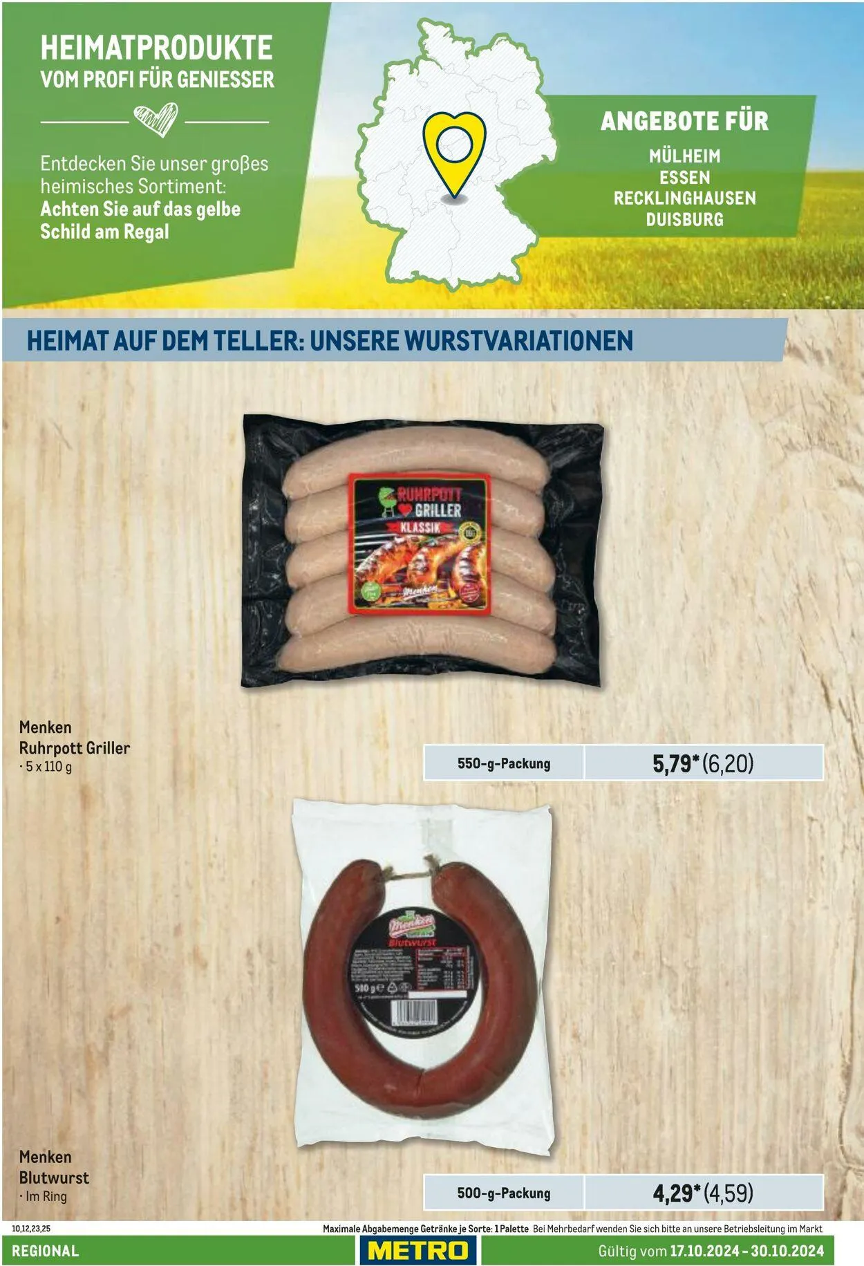 Metro Aktueller Prospekt von 10. Juli bis 24. Juli 2025 - Prospekt seite 20