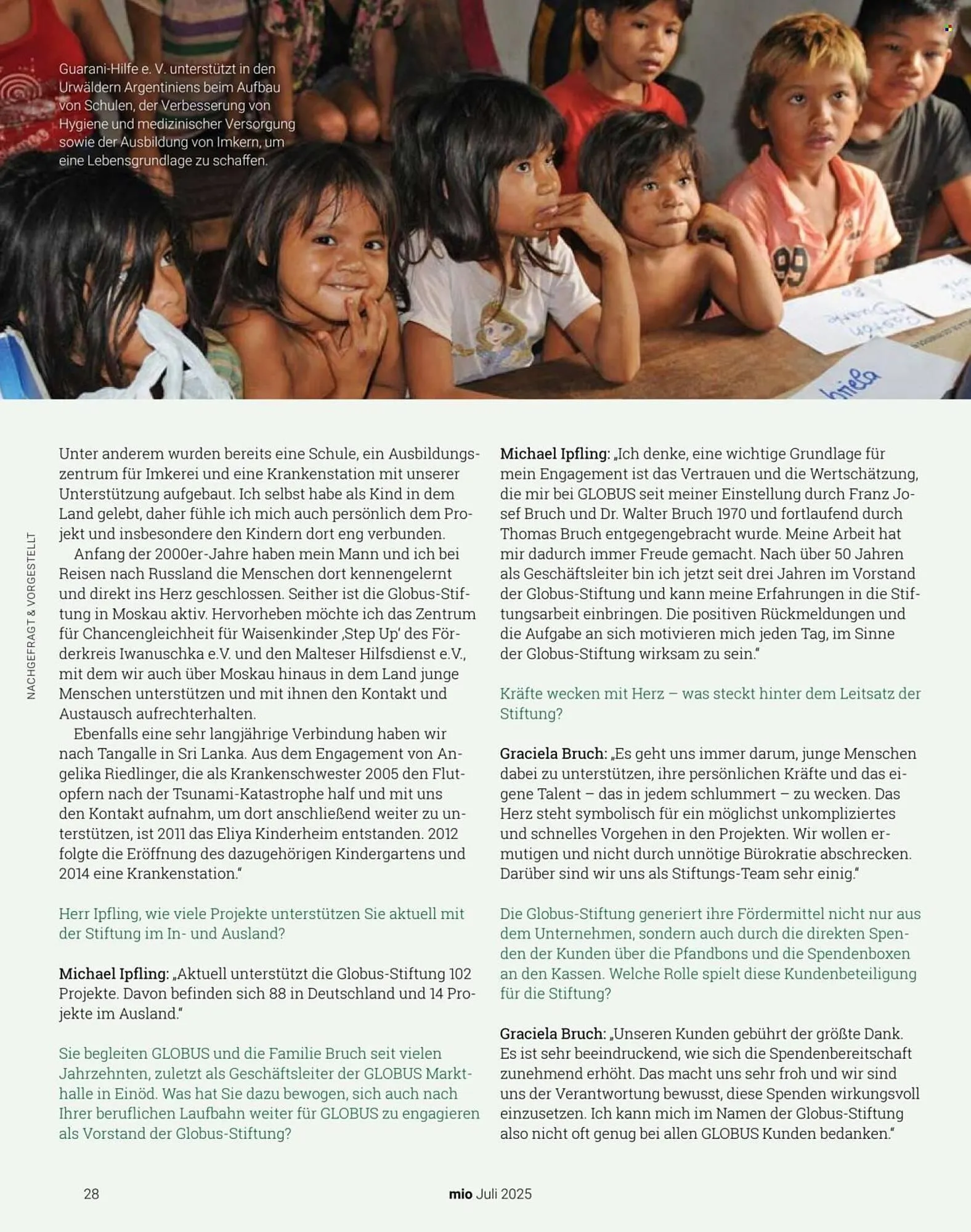 Globus Prospekt von 1. Juli bis 31. Juli 2025 - Prospekt seite 28