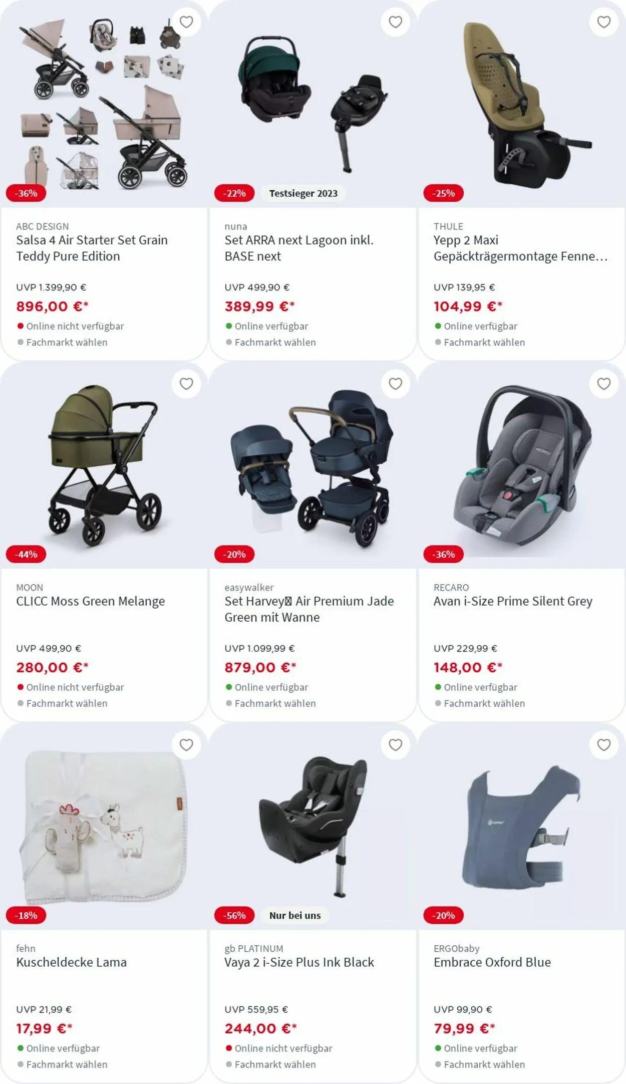 BabyOne Aktueller Prospekt von 7. April bis 13. April 2025 - Prospekt seite 79