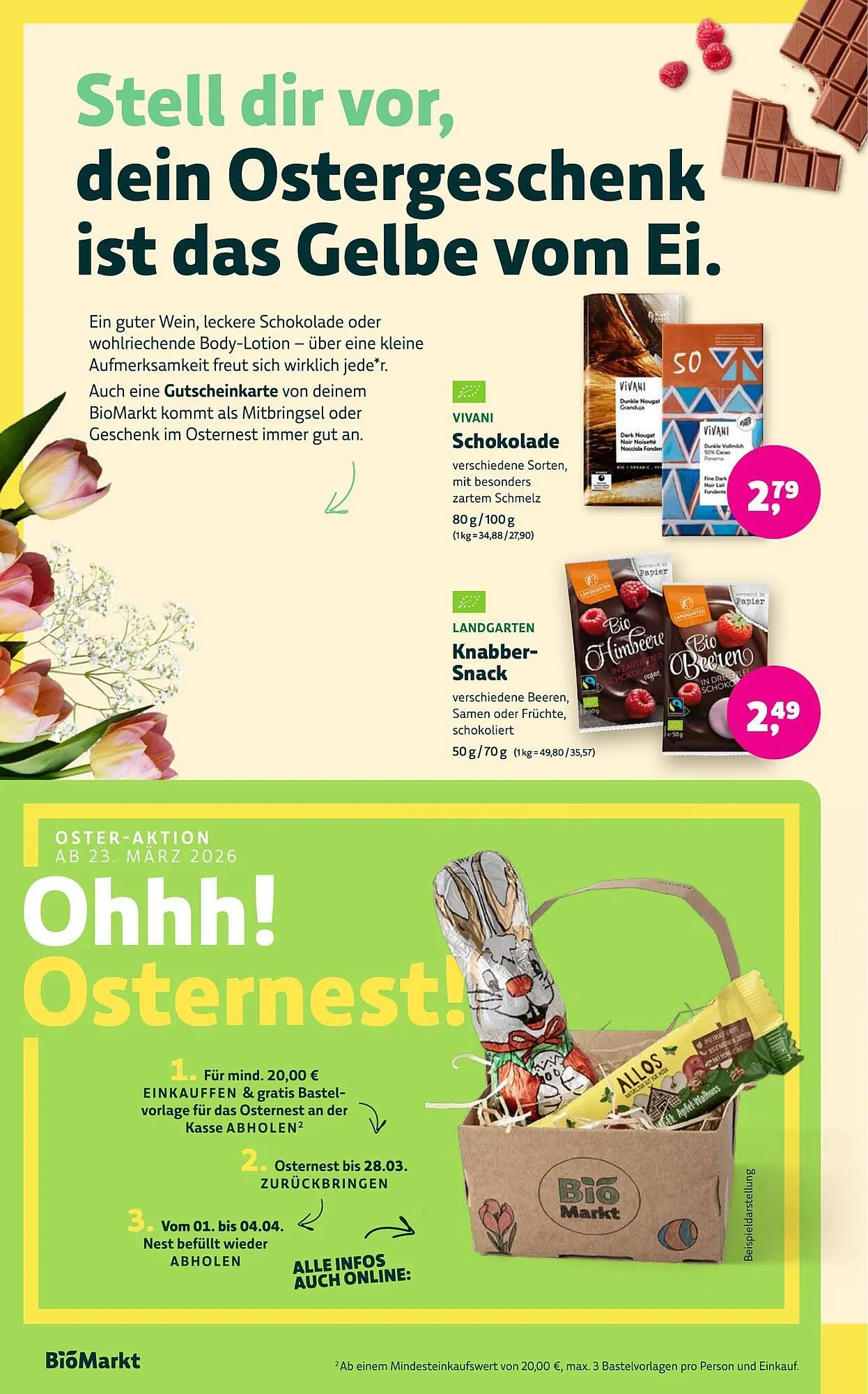 Aleco Biomarkt Prospekt von 25. März bis 7. April 2026 - Prospekt seite 16