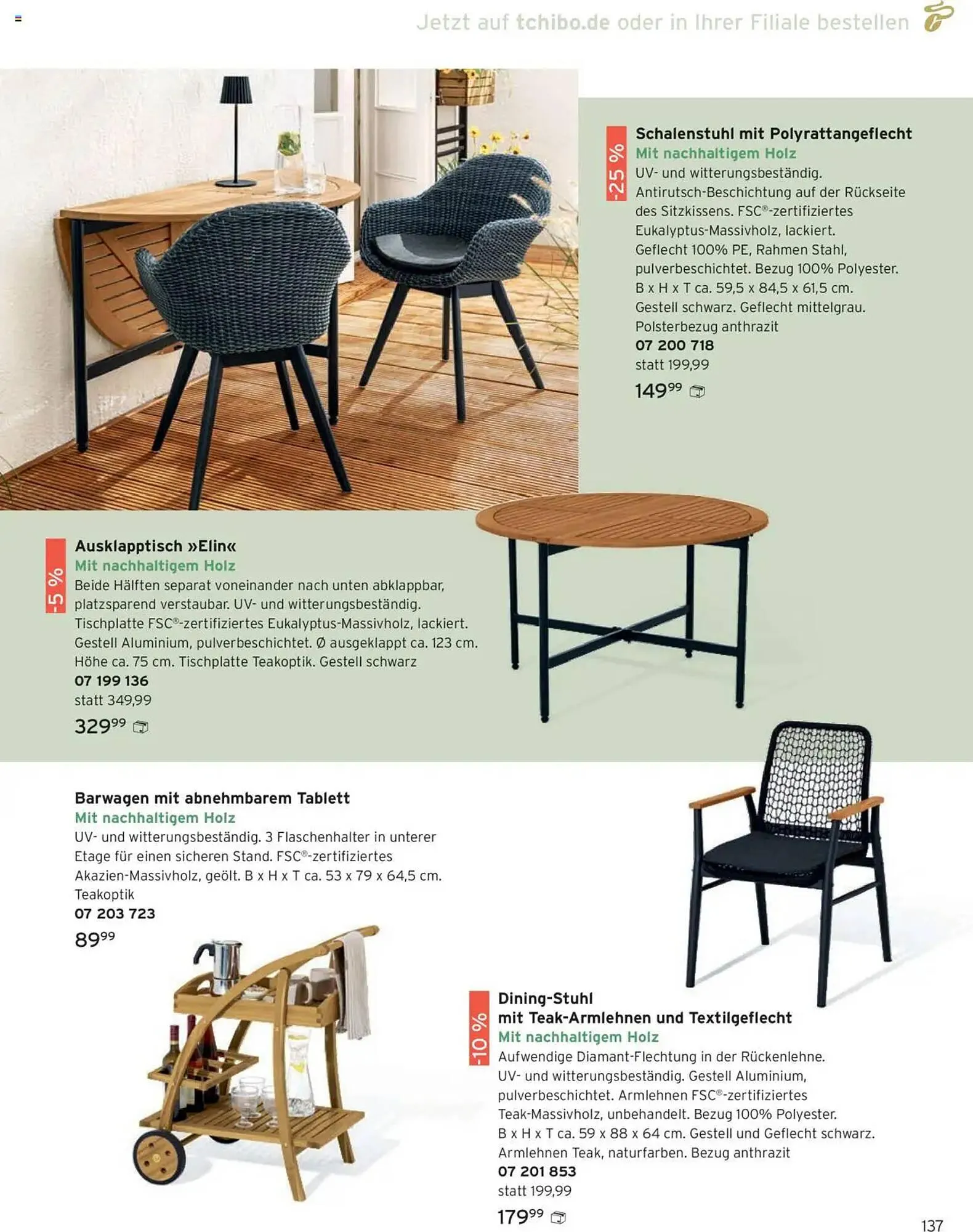 Tchibo Prospekt von 1. Juli bis 31. Juli 2025 - Prospekt seite 137