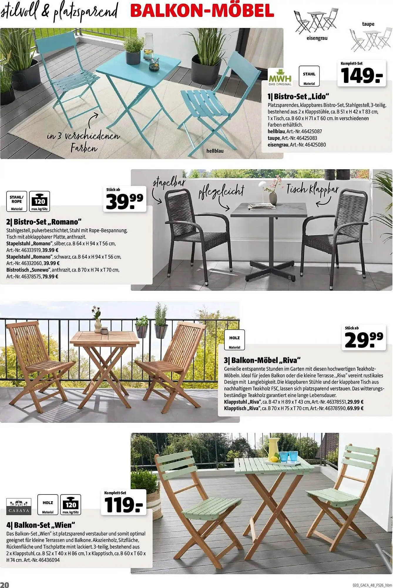 Hagebau Prospekt von 2. März bis 31. Dezember 2026 - Prospekt seite 20