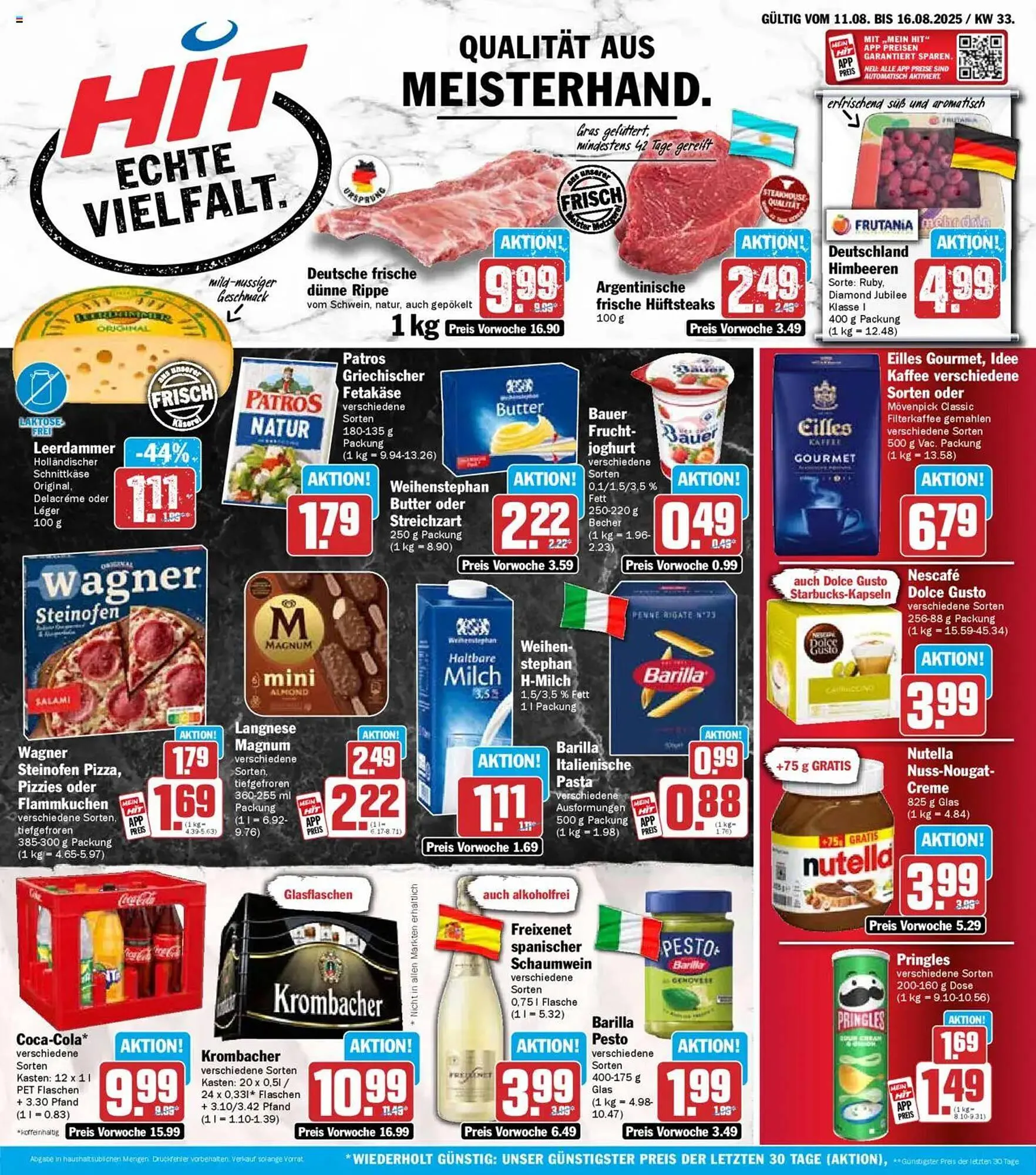 HIT Prospekt von 11. August bis 16. August 2025 - Prospekt seite 1