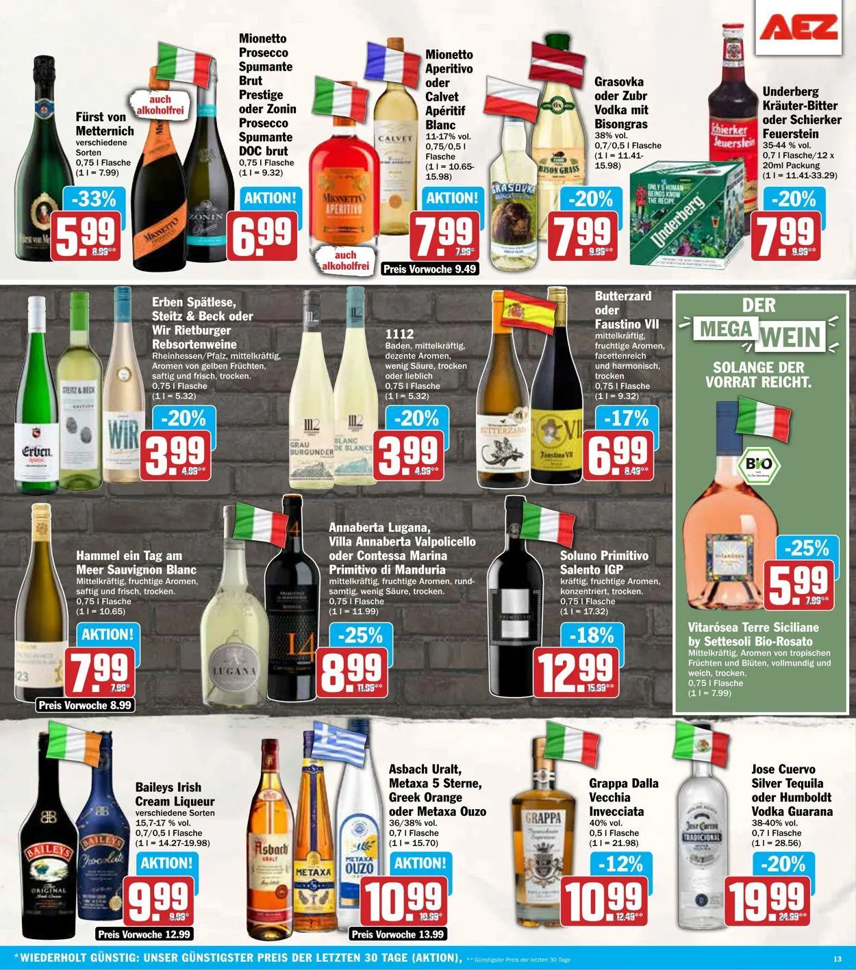 AEZ Aktueller Prospekt von 9. Juni bis 14. Juni 2025 - Prospekt seite 13