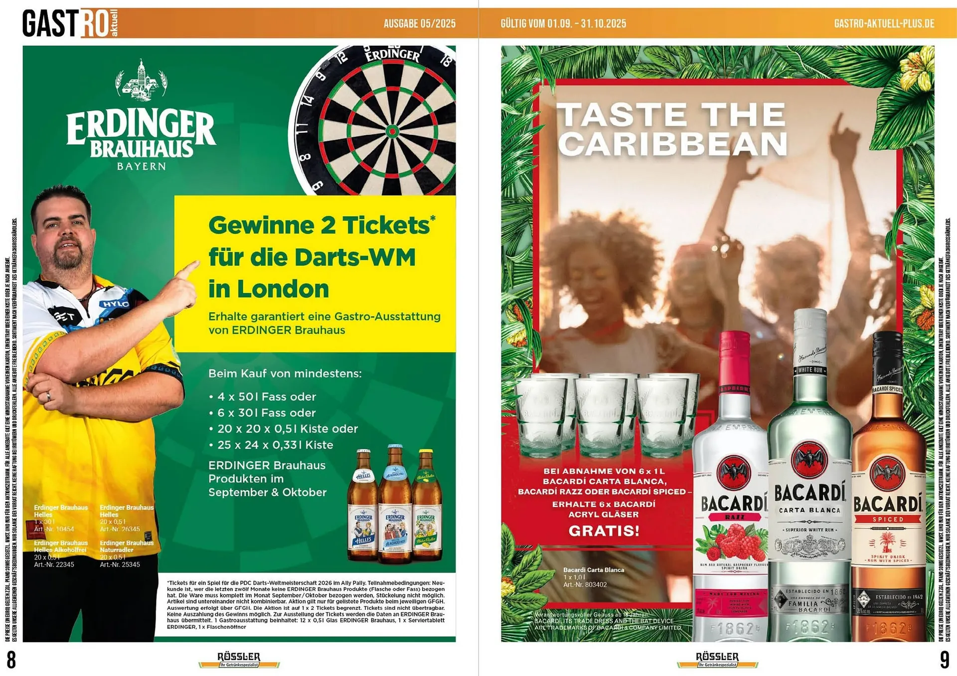 Getränke Rössler Prospekt von 1. Oktober bis 31. Oktober 2025 - Prospekt seite 5