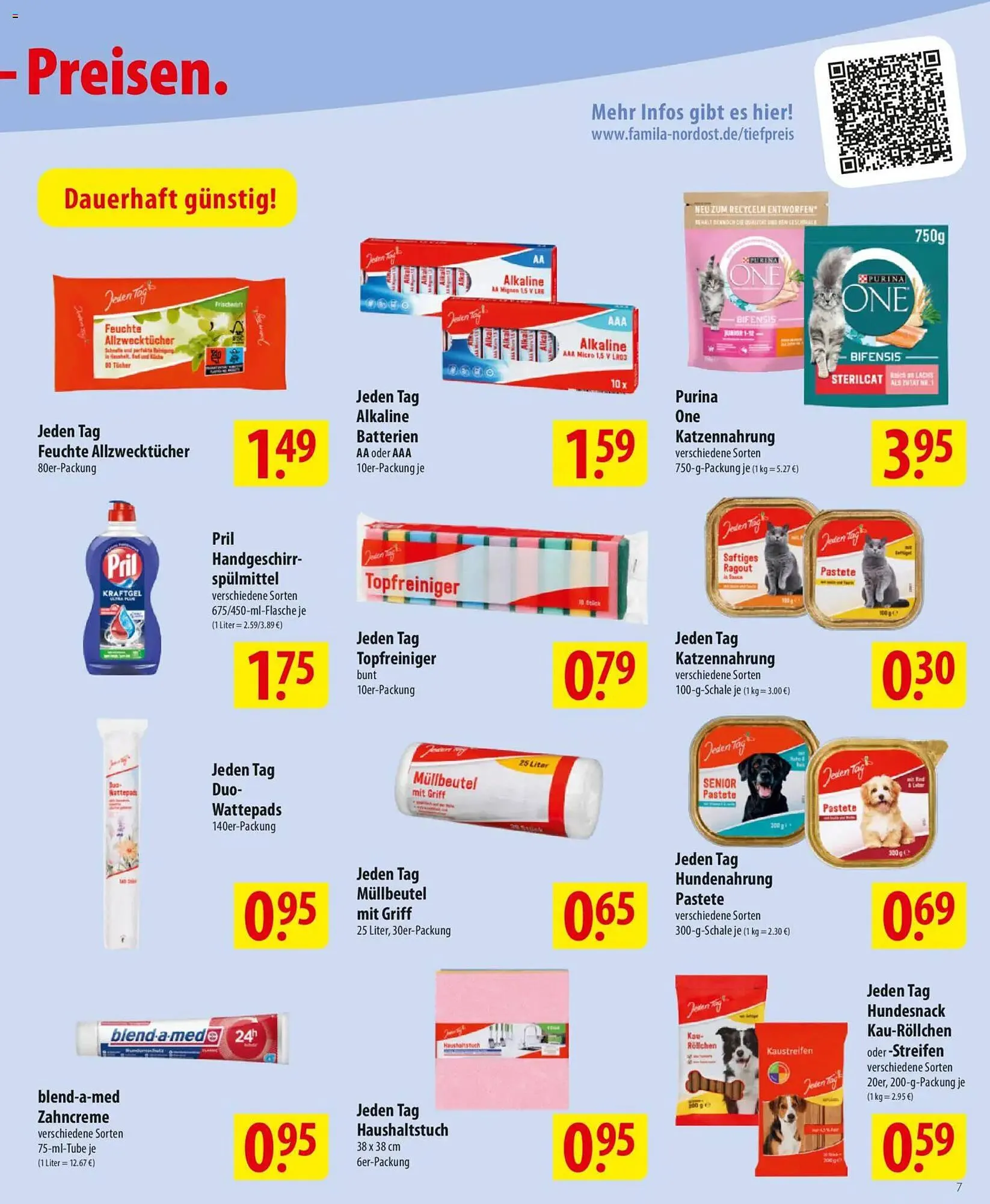 Famila Nord Ost Prospekt von 12. Januar bis 17. Januar 2026 - Prospekt seite 7