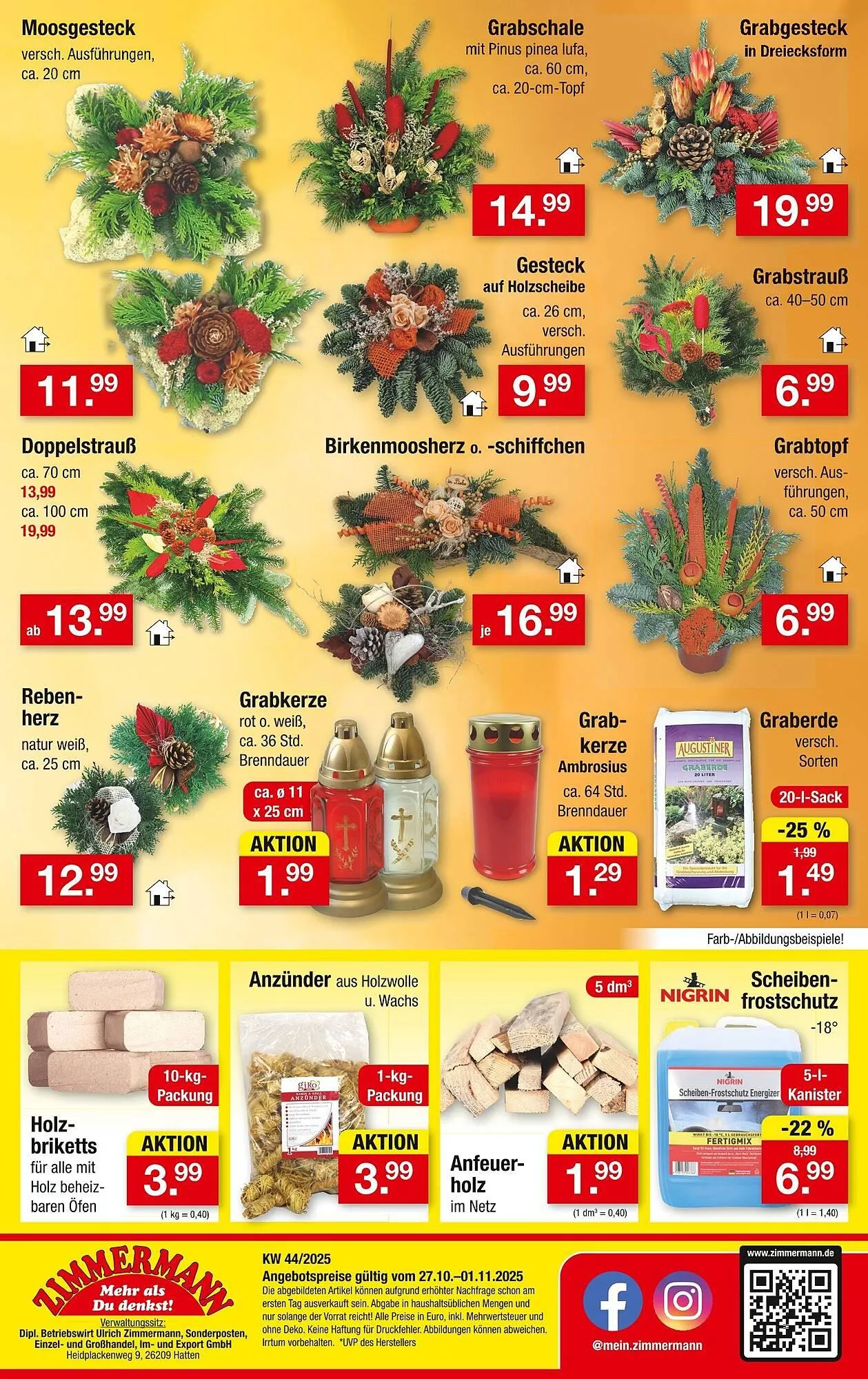 Zimmermann Prospekt von 27. Oktober bis 1. November 2025 - Prospekt seite 10