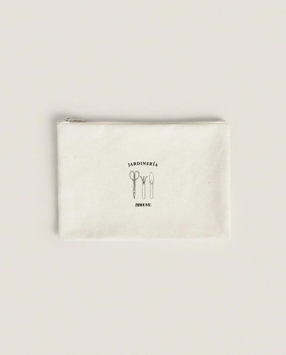 BOLSA PEQUEÑA ALMACENAJE CANVAS HERRAMIENTAS JARDÍN