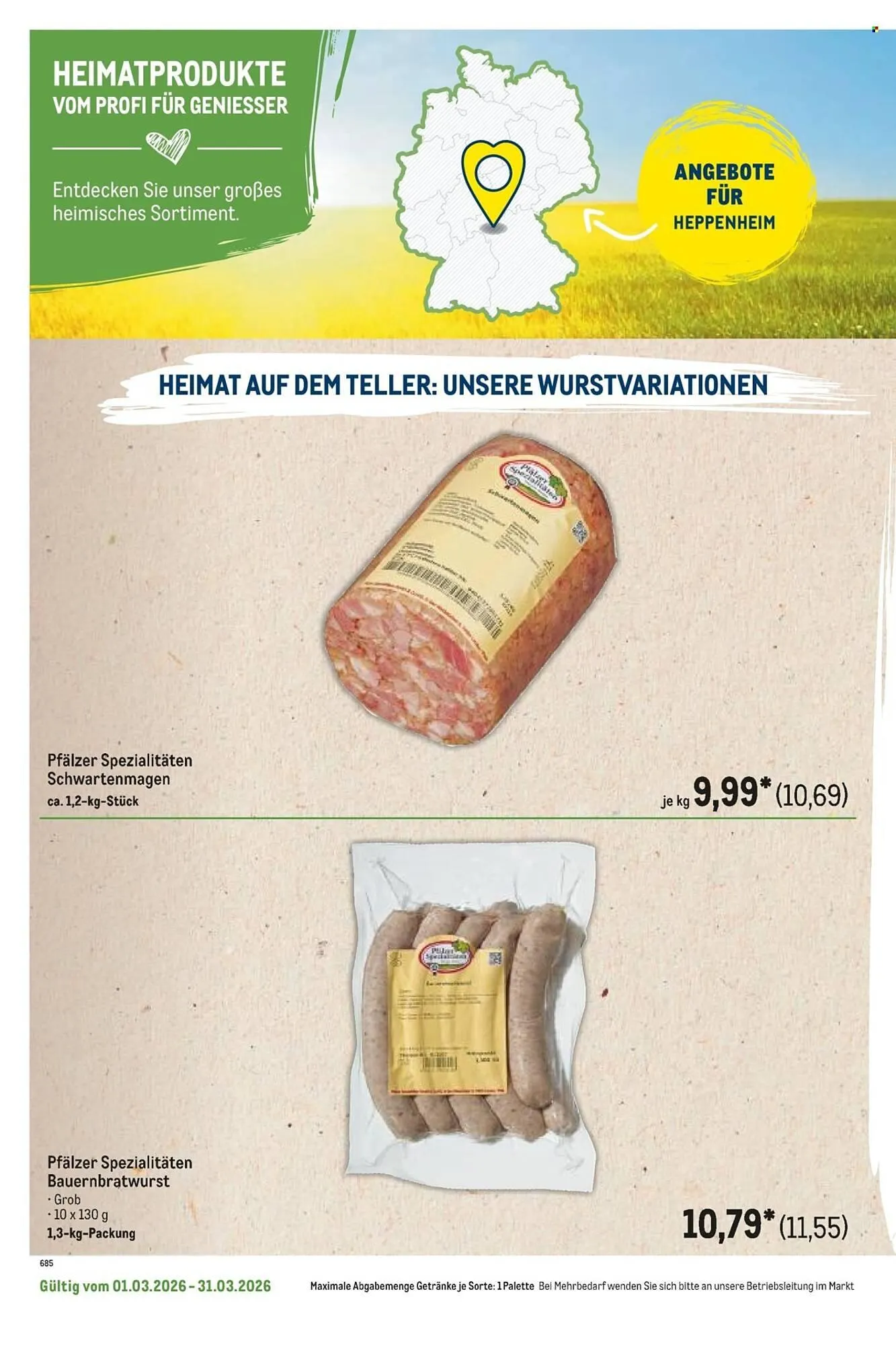 METRO Prospekt von 1. März bis 31. März 2026 - Prospekt seite 62