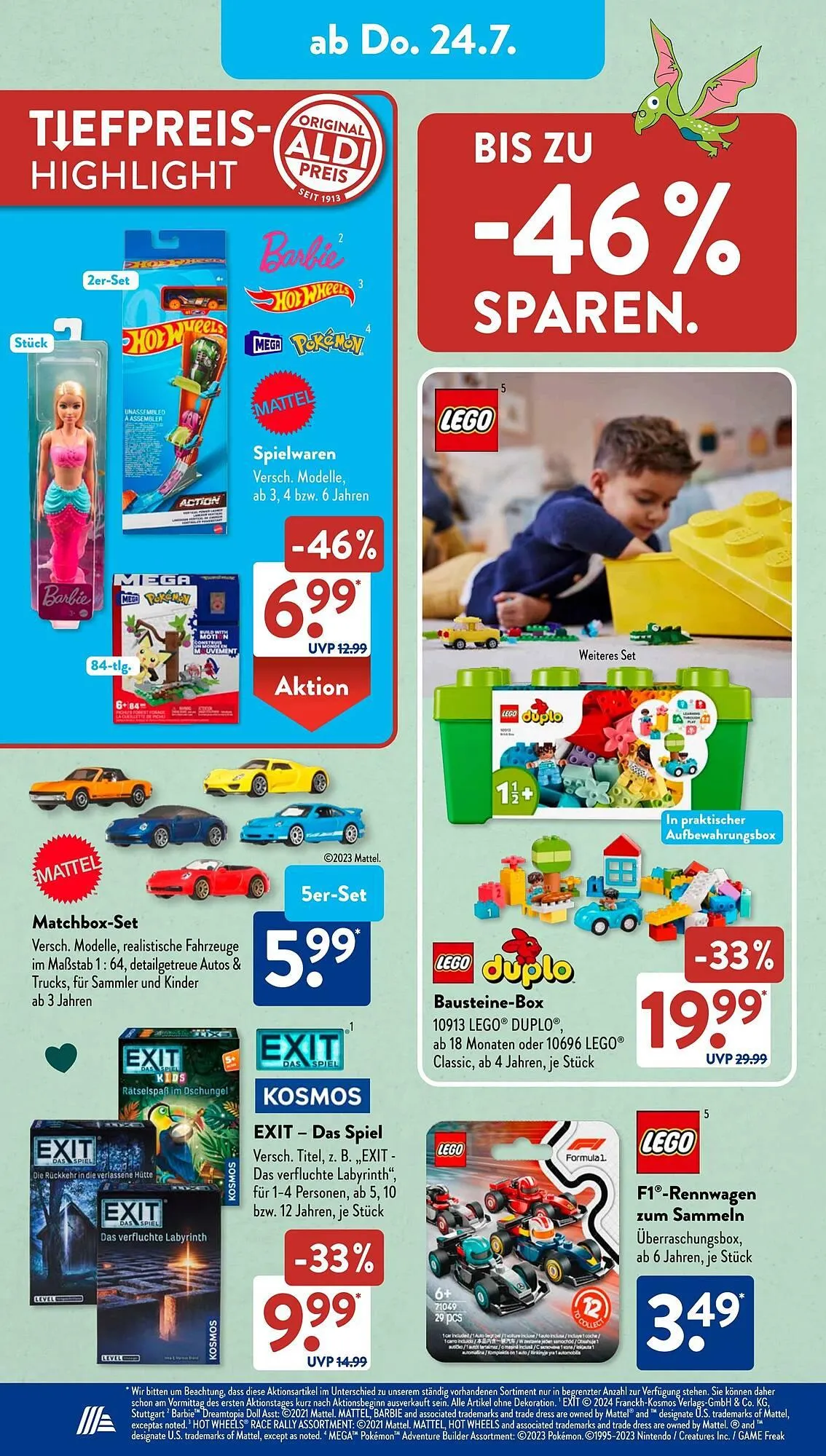 Aldi Süd Prospekt von 21. Juli bis 27. Juli 2025 - Prospekt seite 18