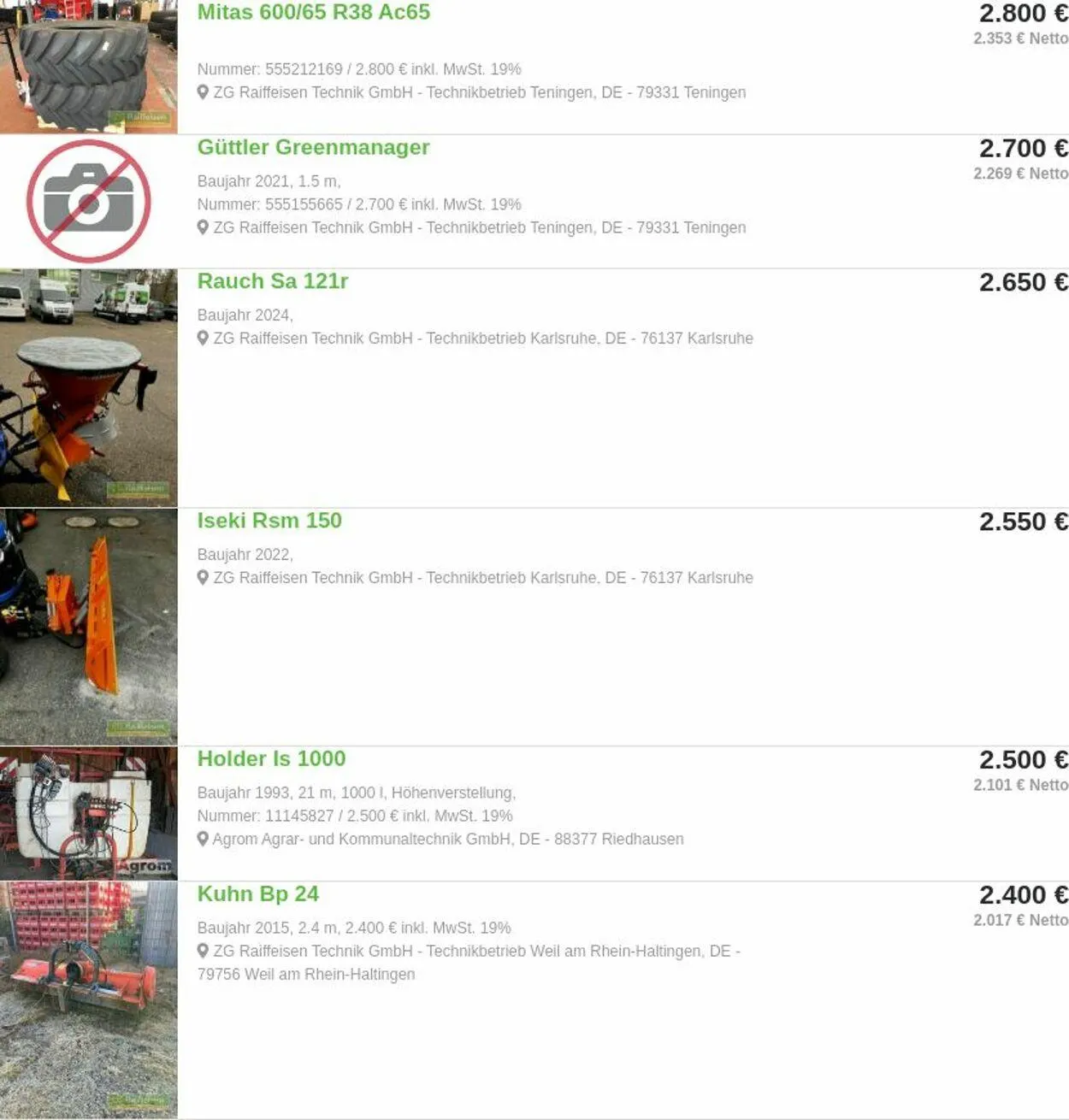 ZG Raiffeisen Aktueller Prospekt von 7. April bis 16. April 2025 - Prospekt seite 33