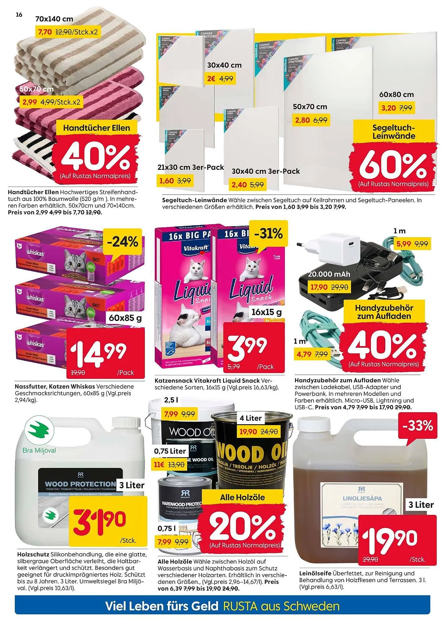Rusta Prospekt von 4. April bis 10. April 2026 - Prospekt seite 16