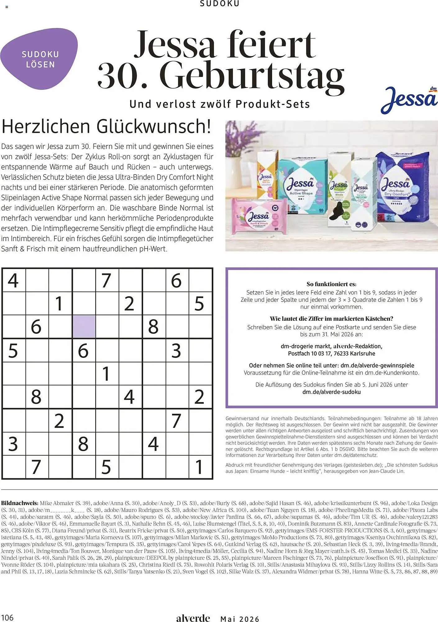 Dm drogerie Magazin von 1. Mai bis 31. Mai 2026 - Prospekt seite 106