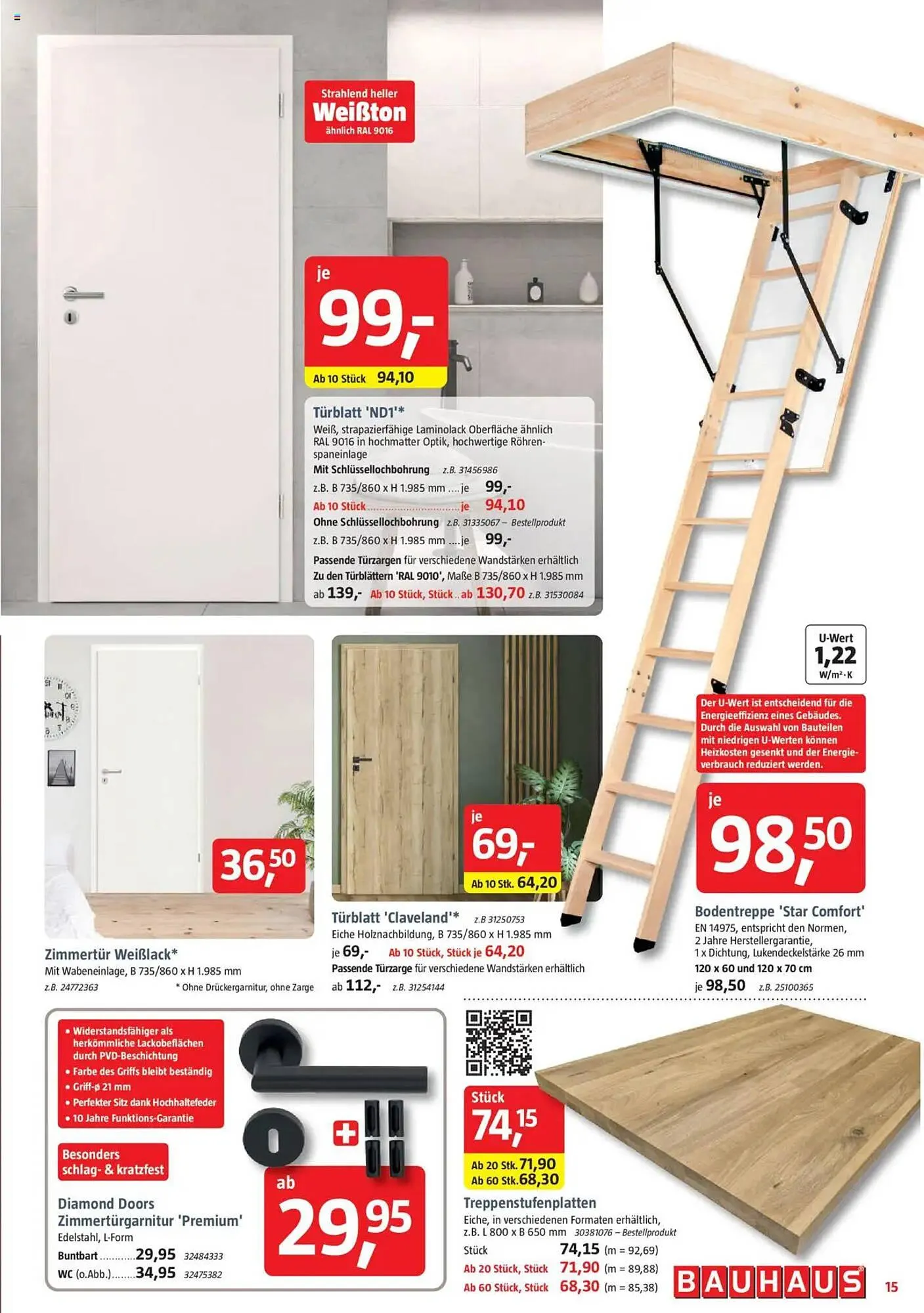 Bauhaus Prospekt von 4. Oktober bis 1. November 2025 - Prospekt seite 15