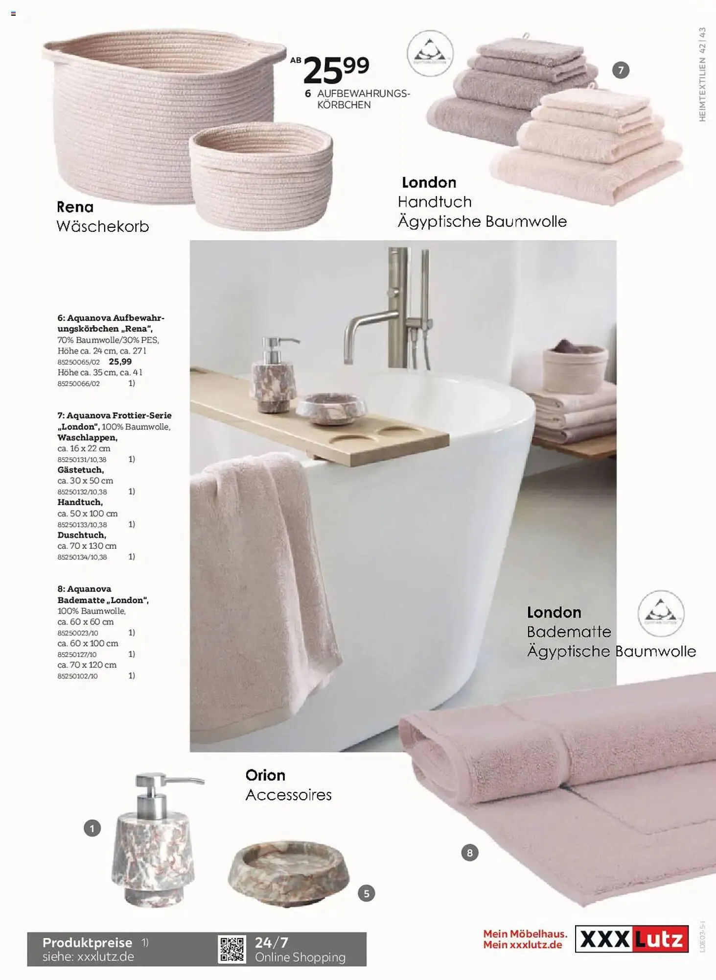 XXXLutz Prospekt von 1. März bis 30. Juni 2025 - Prospekt seite 43