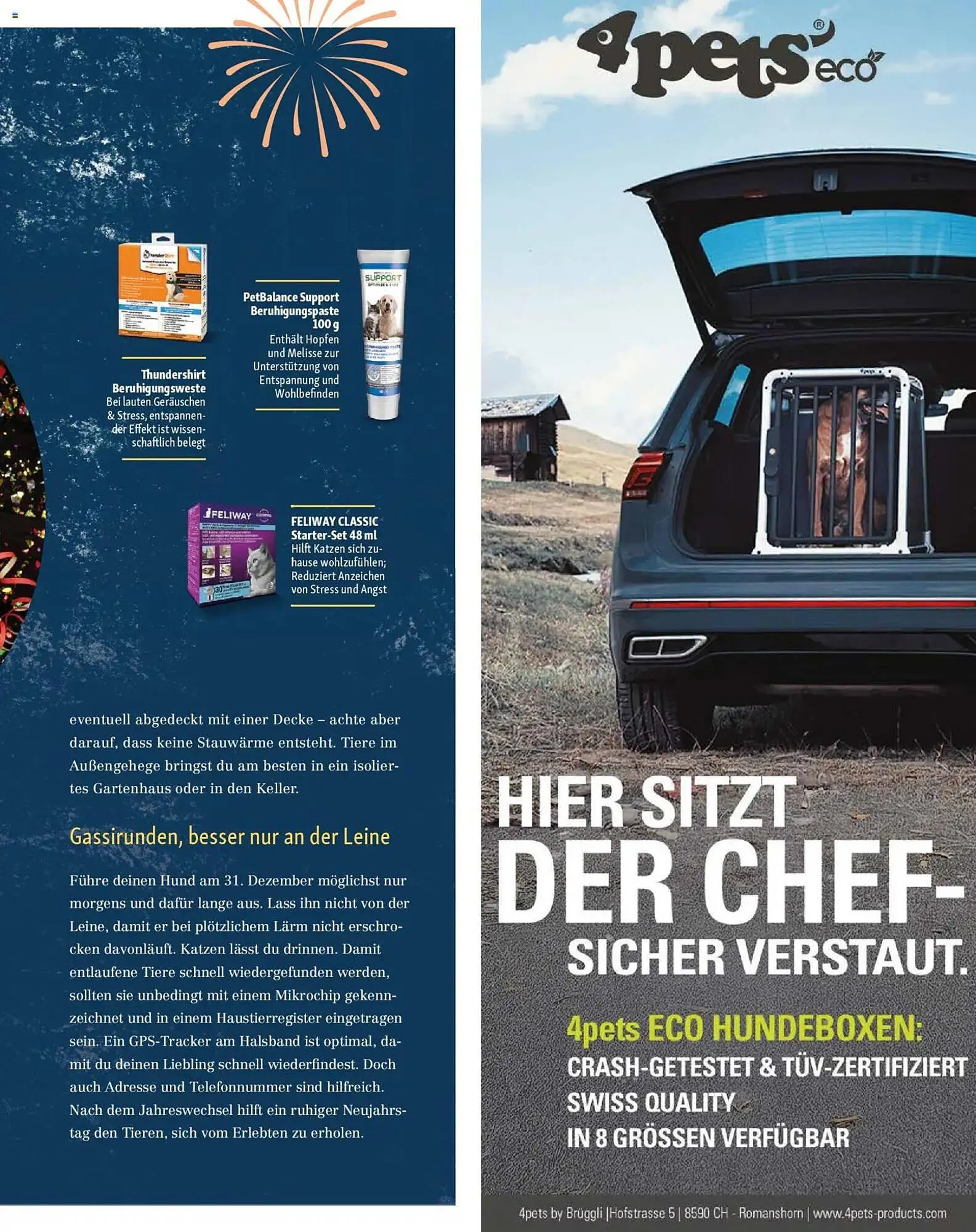 Fressnapf Magazin von 1. November bis 31. Dezember 2025 - Prospekt seite 31