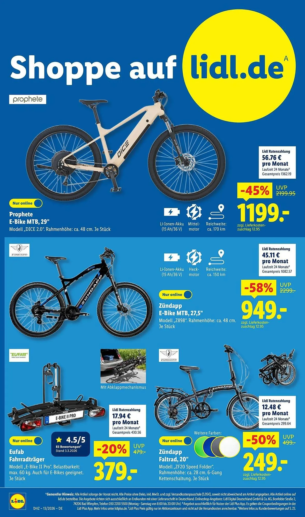 Lidl Prospekt von 23. März bis 29. März 2026 - Prospekt seite 6