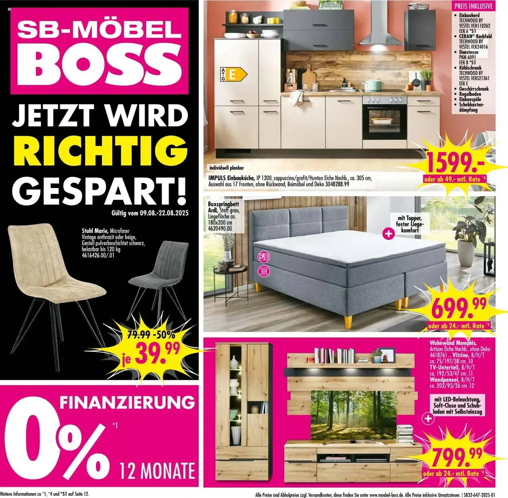 Möbel Boss Prospekt - 1