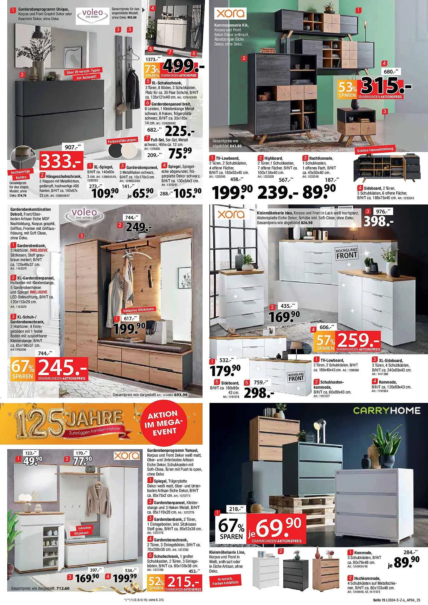 Zurbrüggen Prospekt von 28. März bis 12. April 2025 - Prospekt seite 15