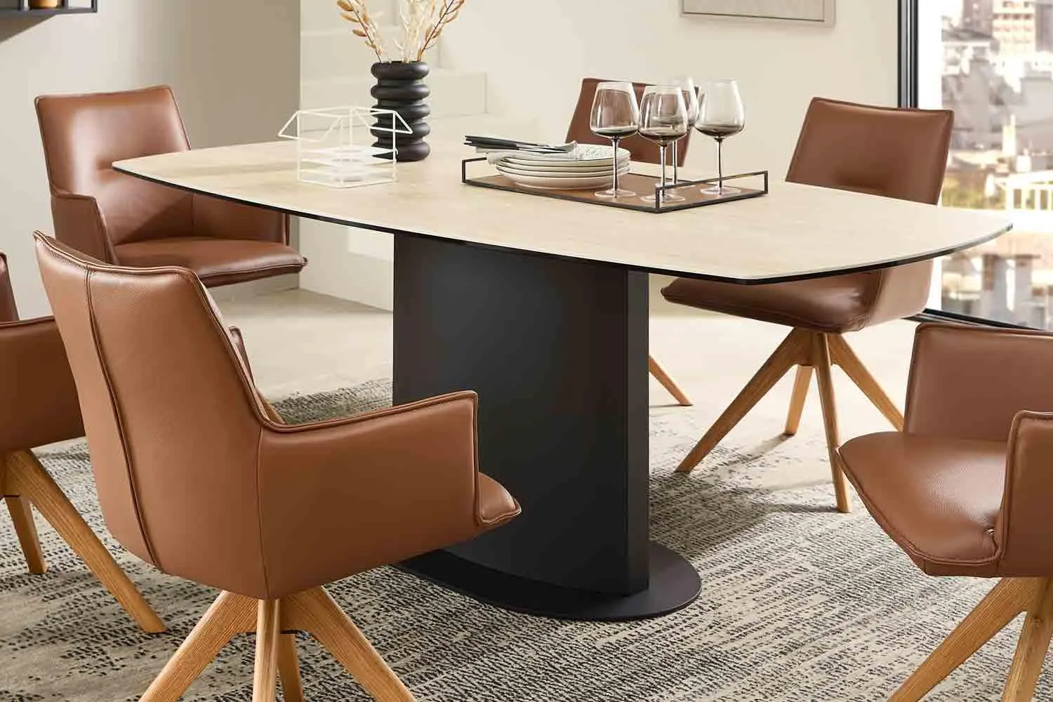 Dining Table Paris Esstisch mit Keramikplatte