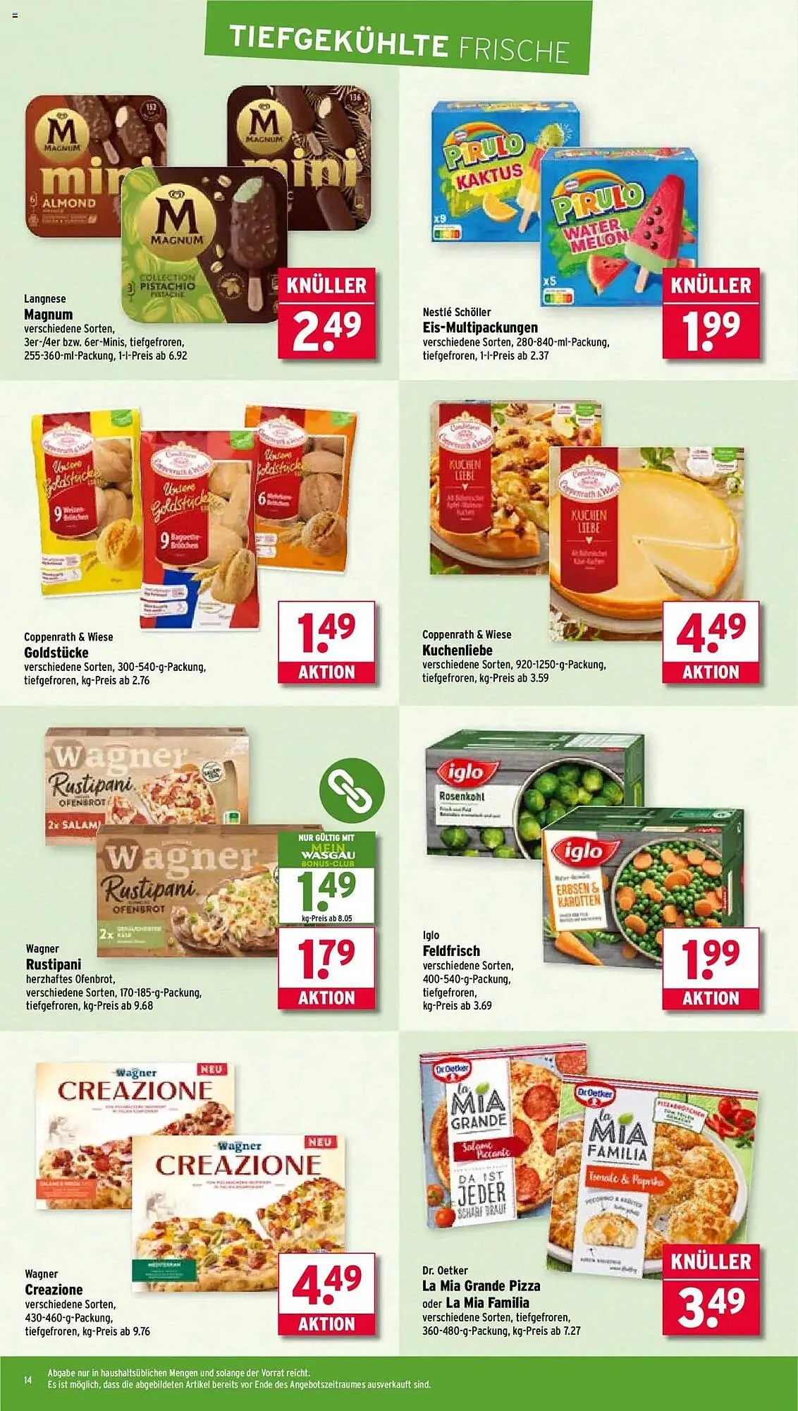 Wasgau Prospekt von 7. Juli bis 12. Juli 2025 - Prospekt seite 14