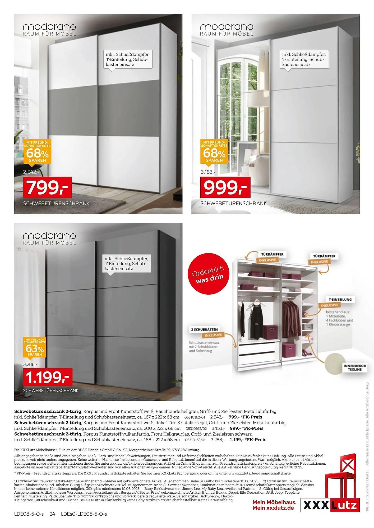 XXXLutz Prospekt von 28. Juli bis 10. August 2025 - Prospekt seite 24