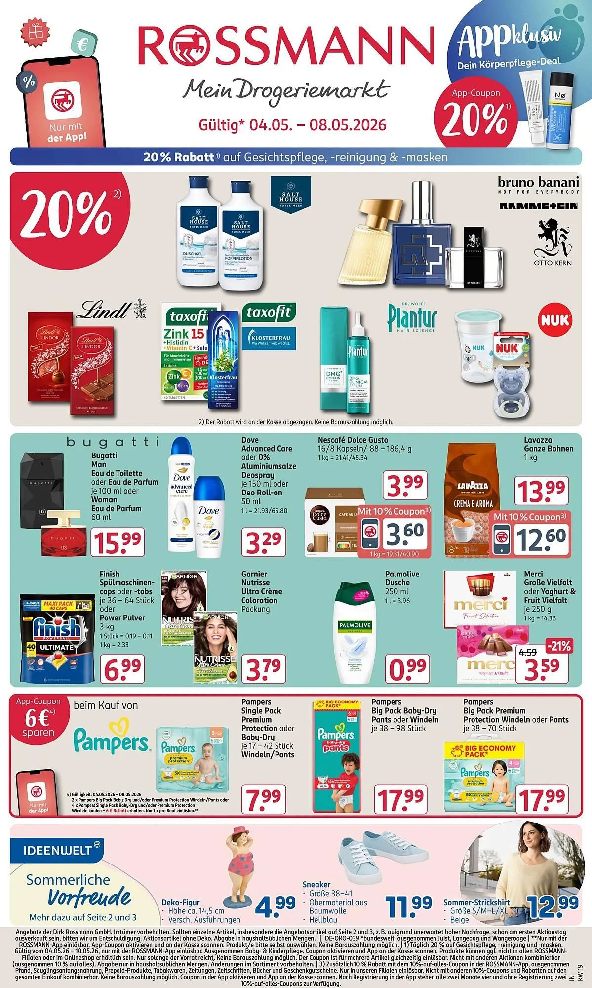 Rossmann Prospekt von 4. Mai bis 9. Mai 2026 - Prospekt seite 1