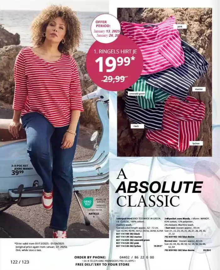 Alles zum 1/2 Preis von 24. Januar bis 26. Januar 2025 - Prospekt seite 122