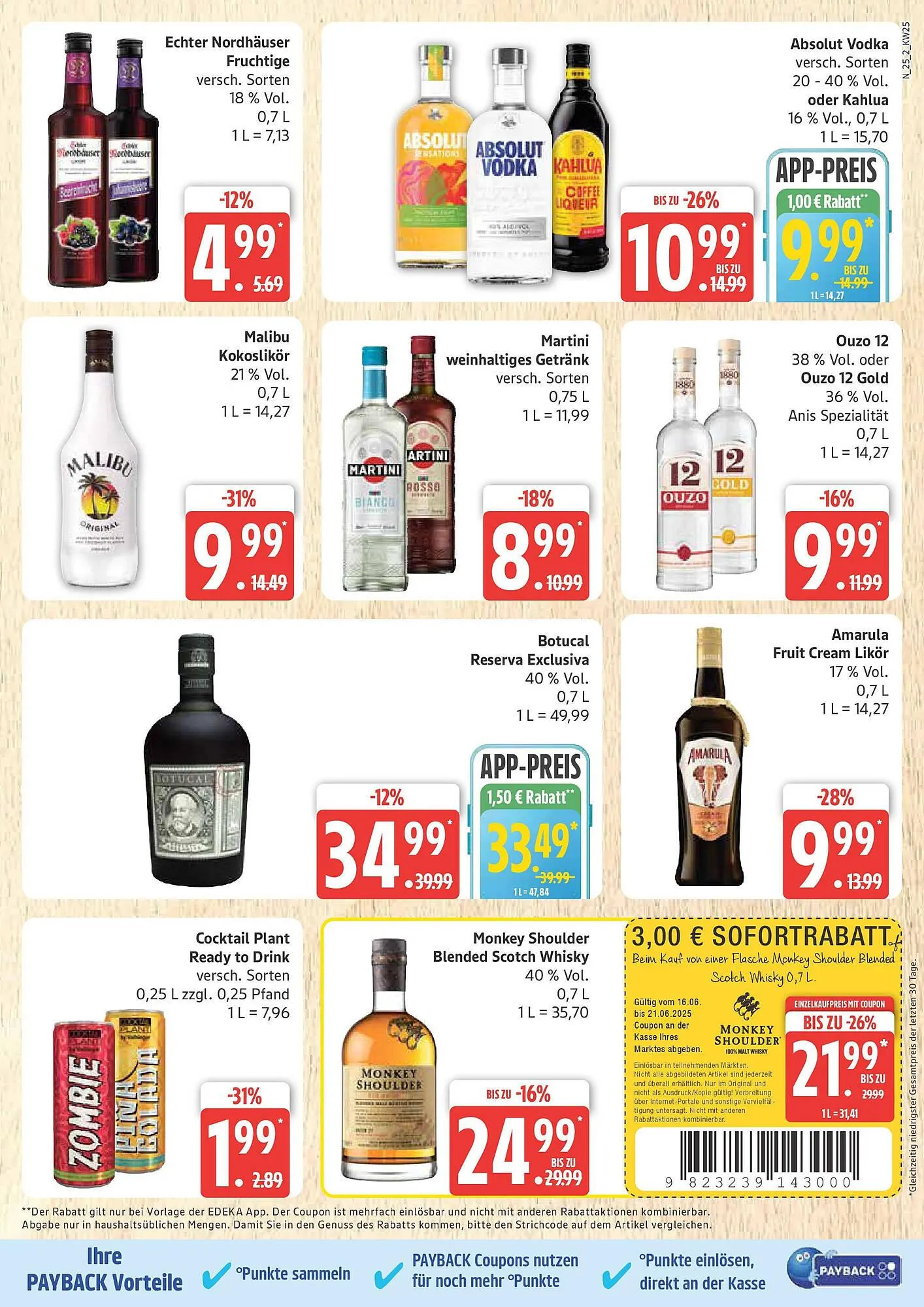 Marktkauf Prospekt von 16. Juni bis 21. Juni 2025 - Prospekt seite 25