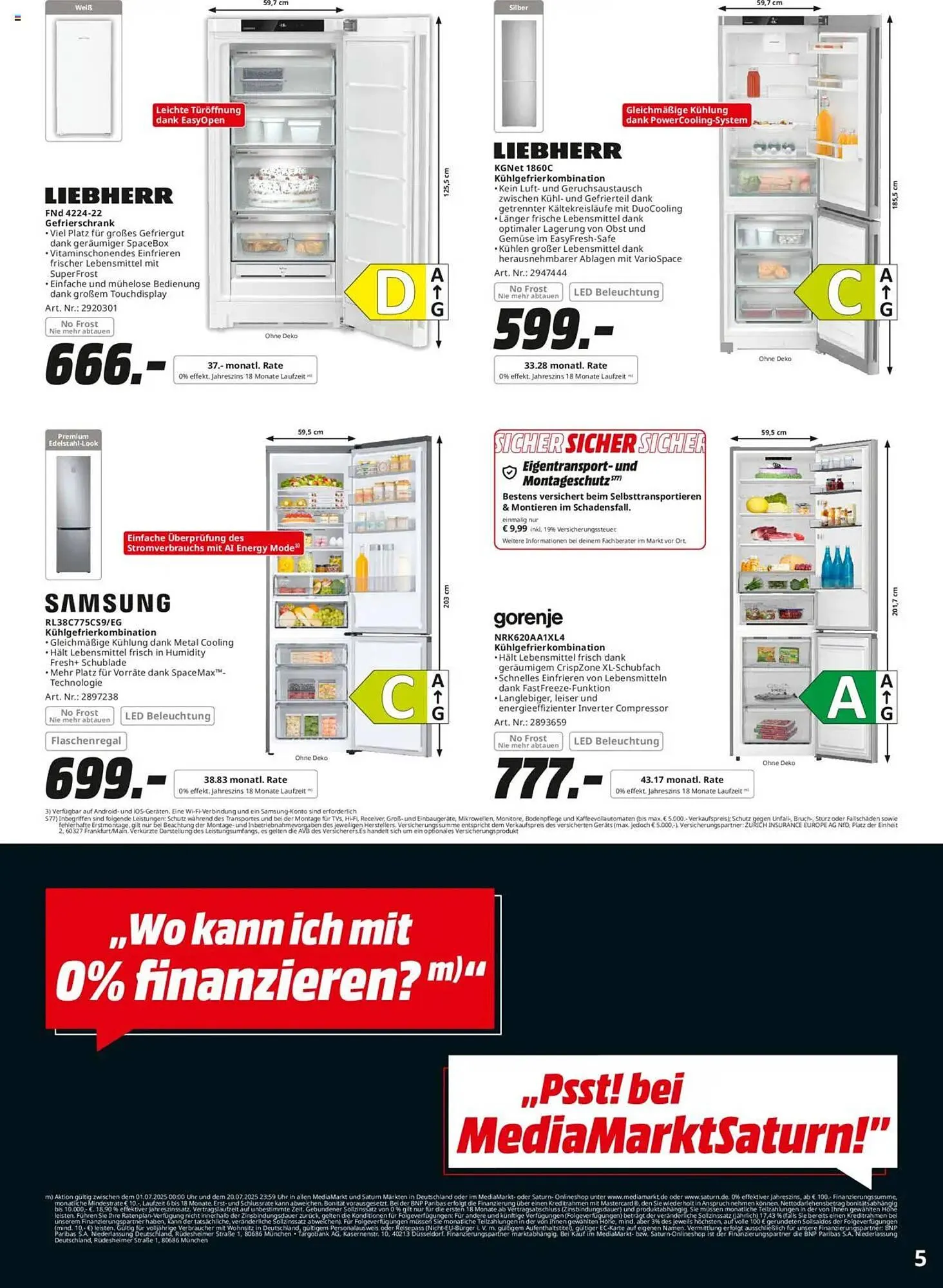 Saturn Prospekt von 7. Juli bis 19. Juli 2025 - Prospekt seite 5