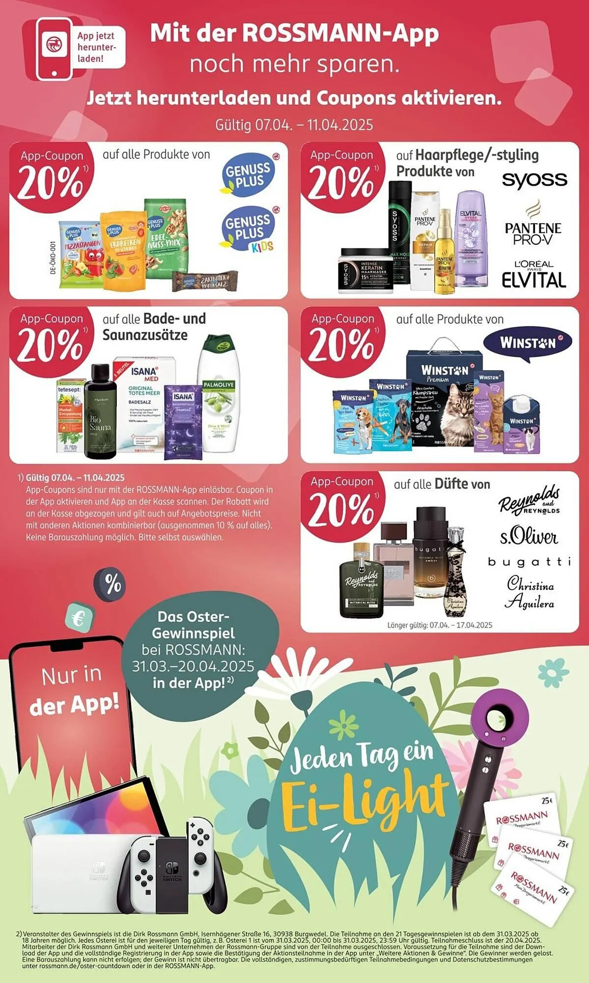 Rossmann Prospekt von 7. April bis 11. April 2025 - Prospekt seite 14