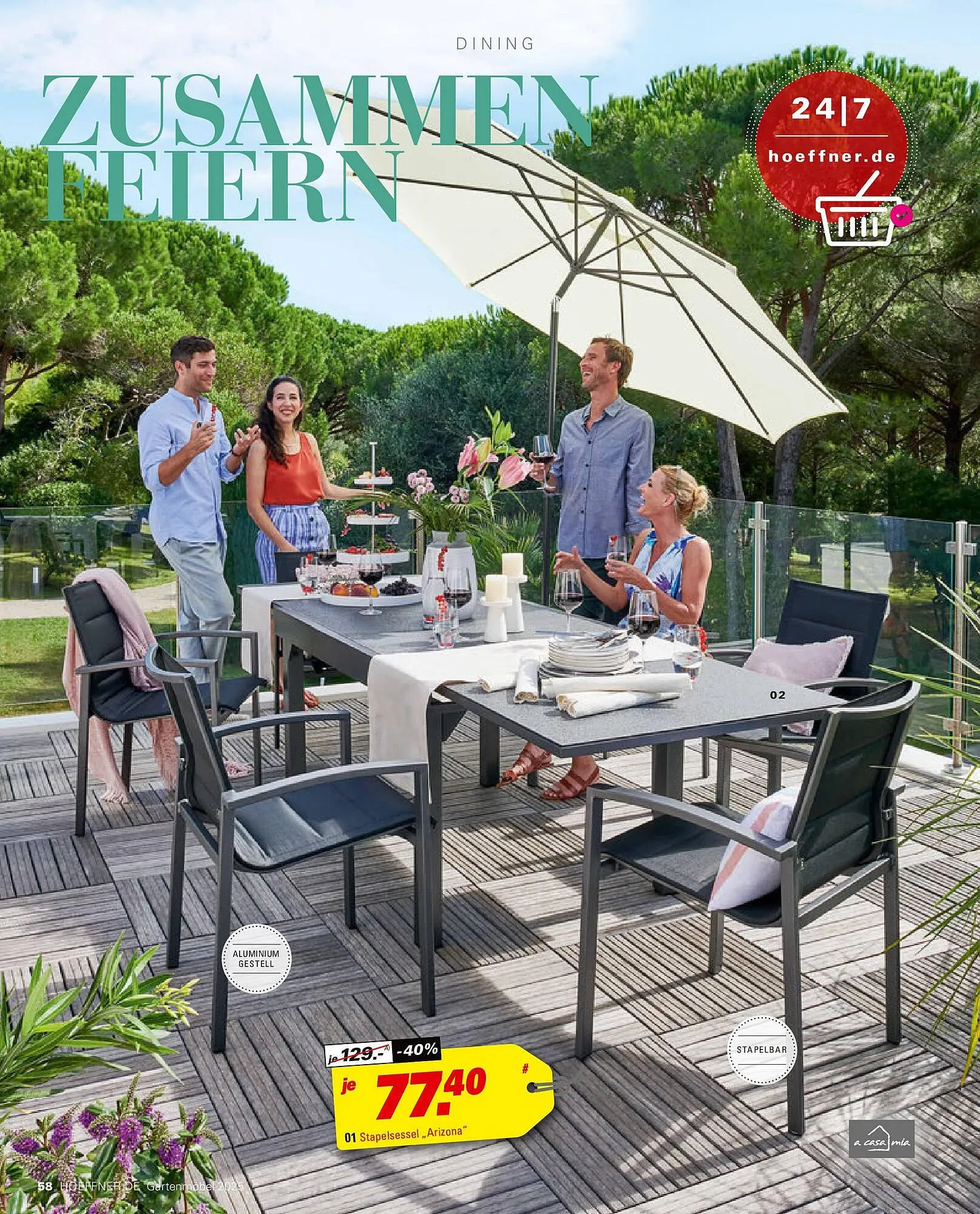 Höffner Prospekt von 31. Januar bis 31. Juli 2025 - Prospekt seite 58