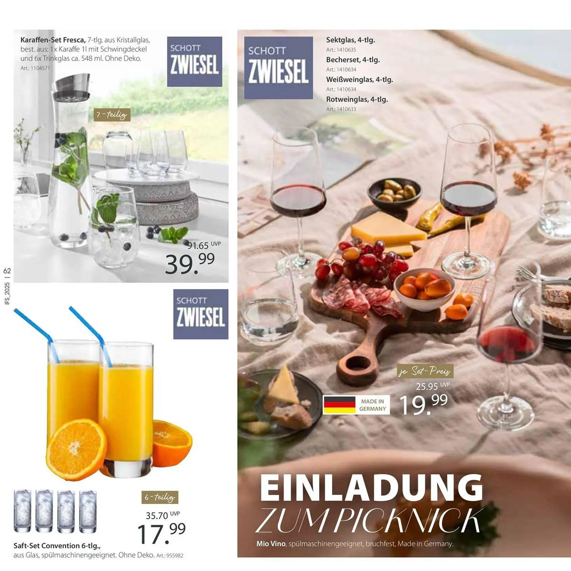 Zurbrüggen Prospekt von 18. Mai bis 7. Juni 2025 - Prospekt seite 62