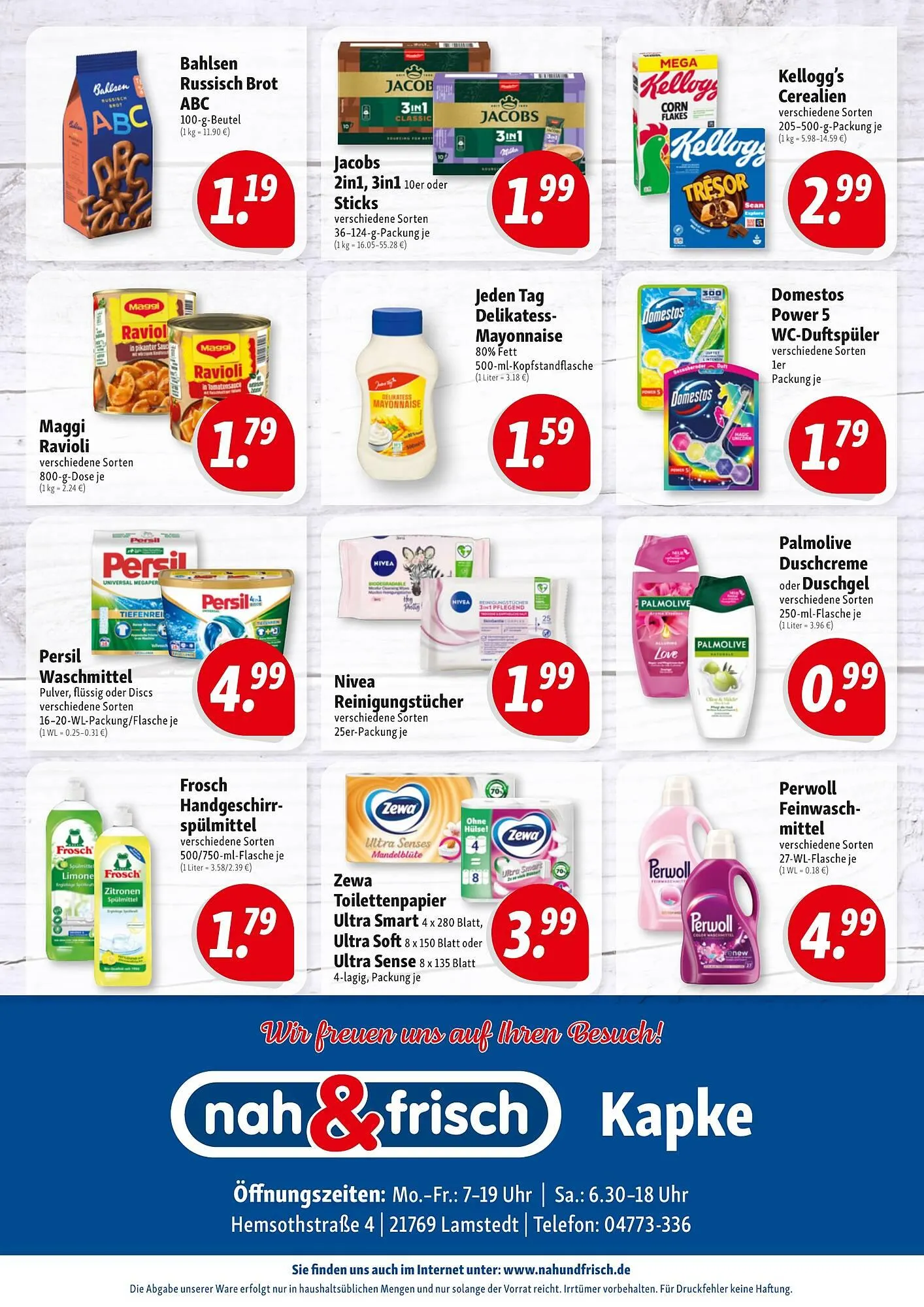 Nah & Frisch Prospekt von 11. Mai bis 16. Mai 2026 - Prospekt seite 12