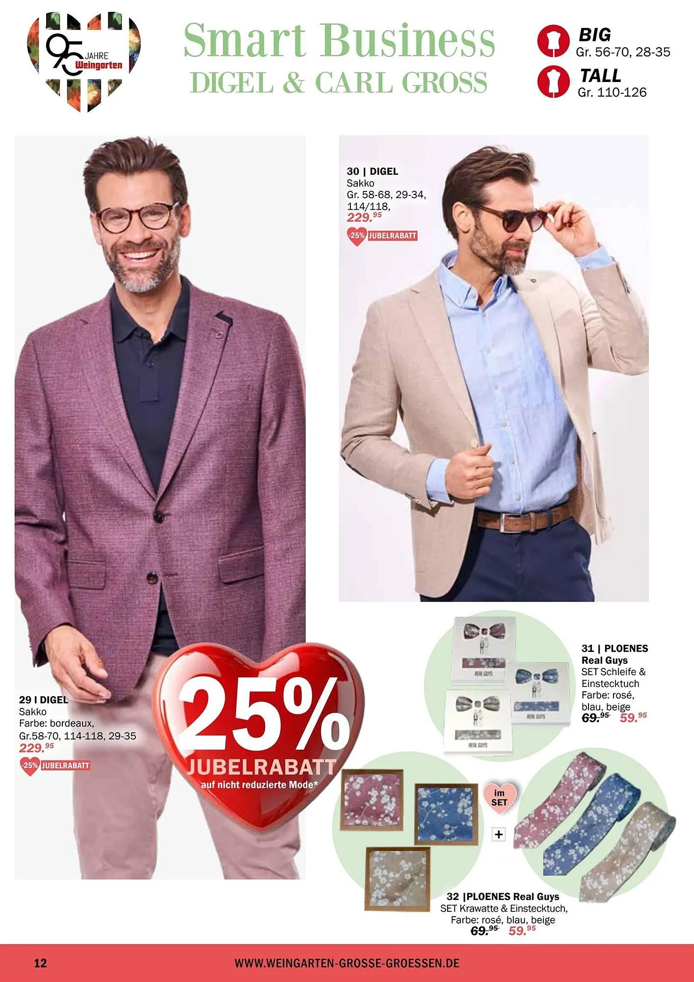 Modehaus Weingarten Prospekt von 2. April bis 1. Juni 2025 - Prospekt seite 12