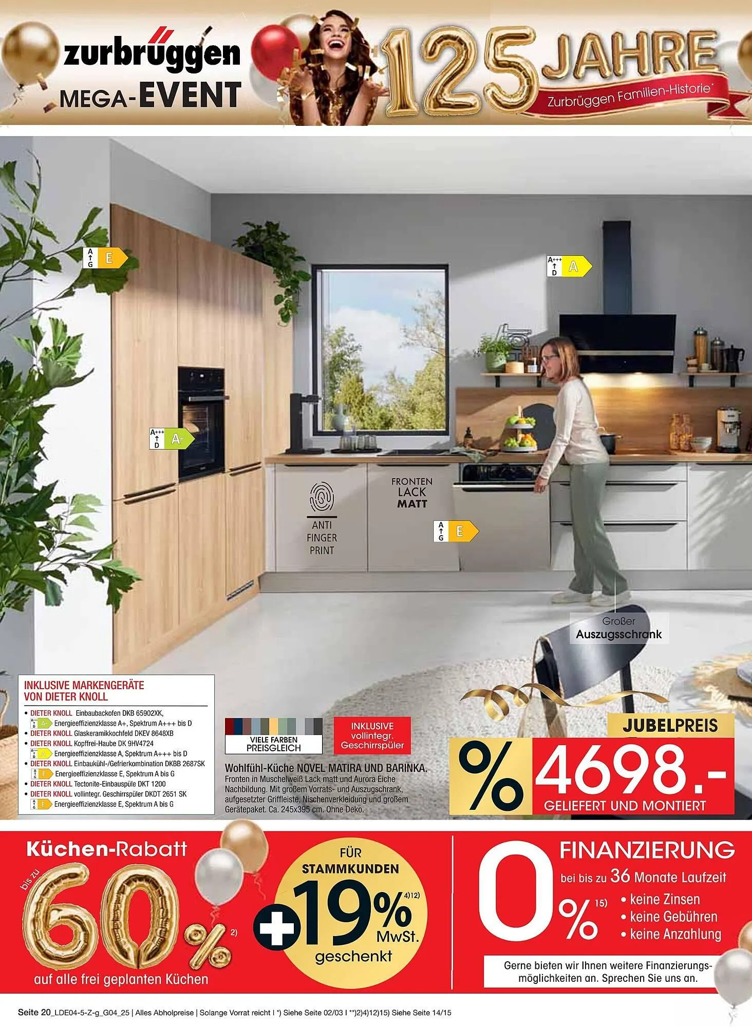 Zurbrüggen Prospekt von 12. April bis 26. April 2025 - Prospekt seite 40