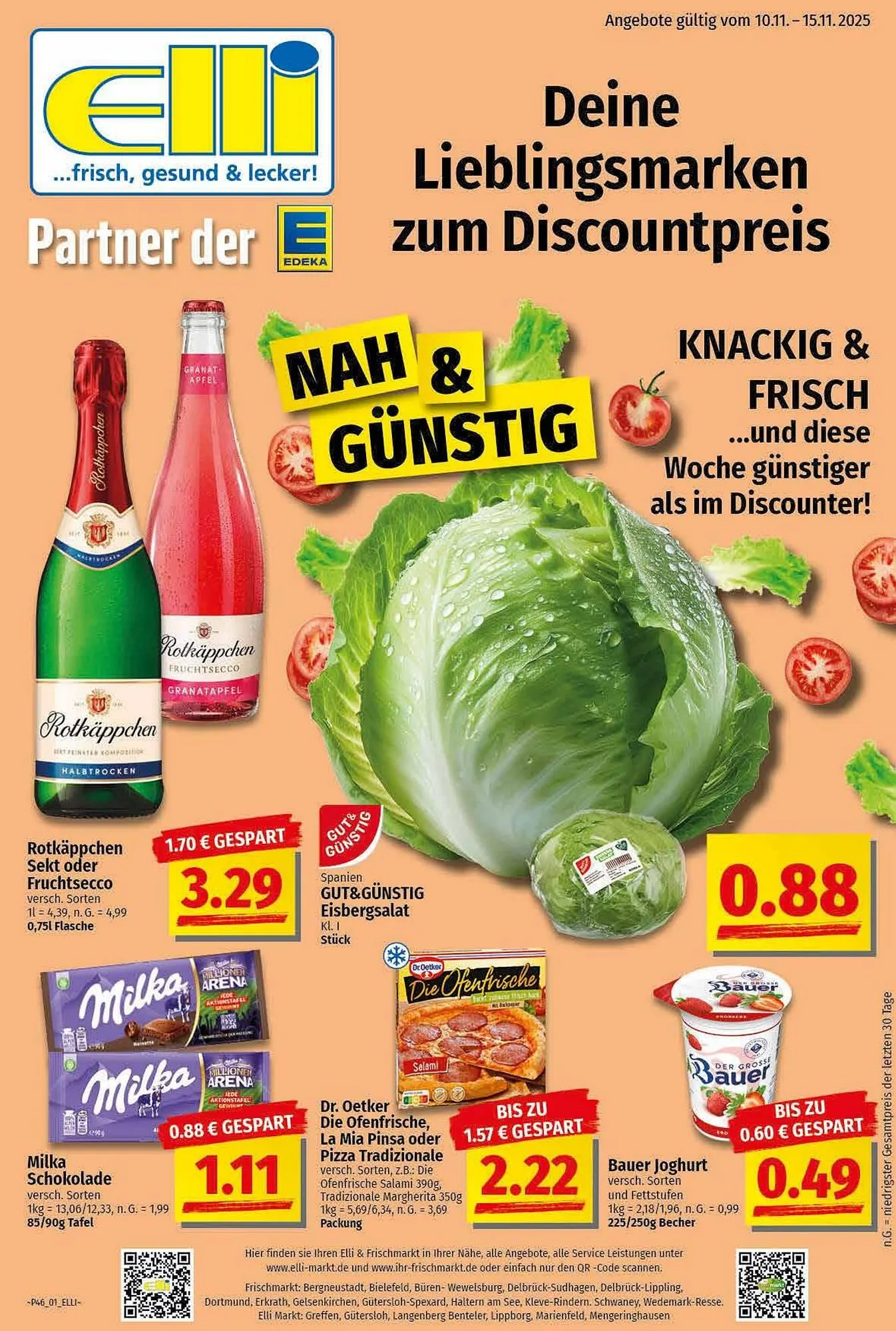 Elli Markt Prospekt von 10. November bis 15. November 2025 - Prospekt seite 1