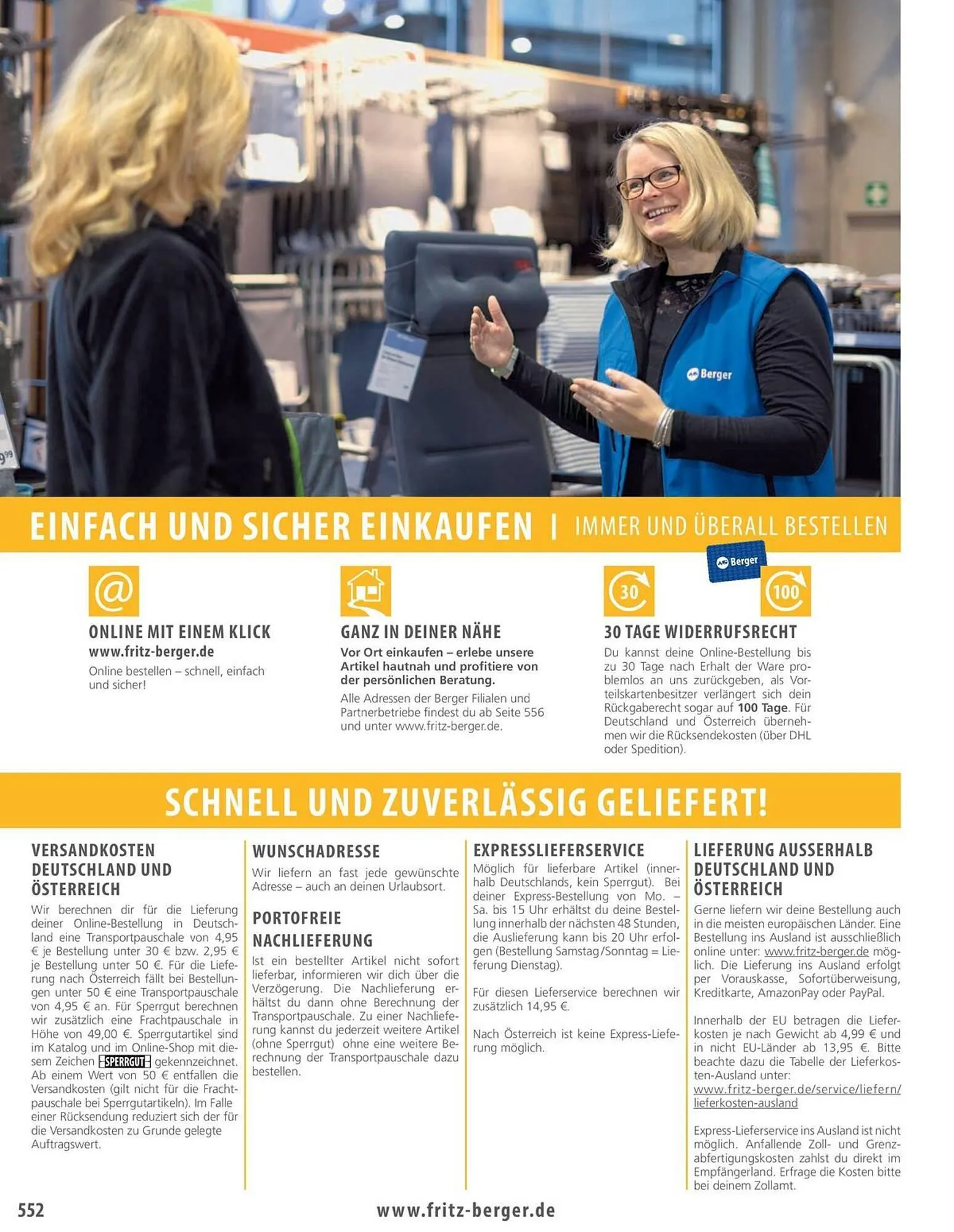 Fritz Berger Prospekt von 27. Mai bis 31. Dezember 2025 - Prospekt seite 556