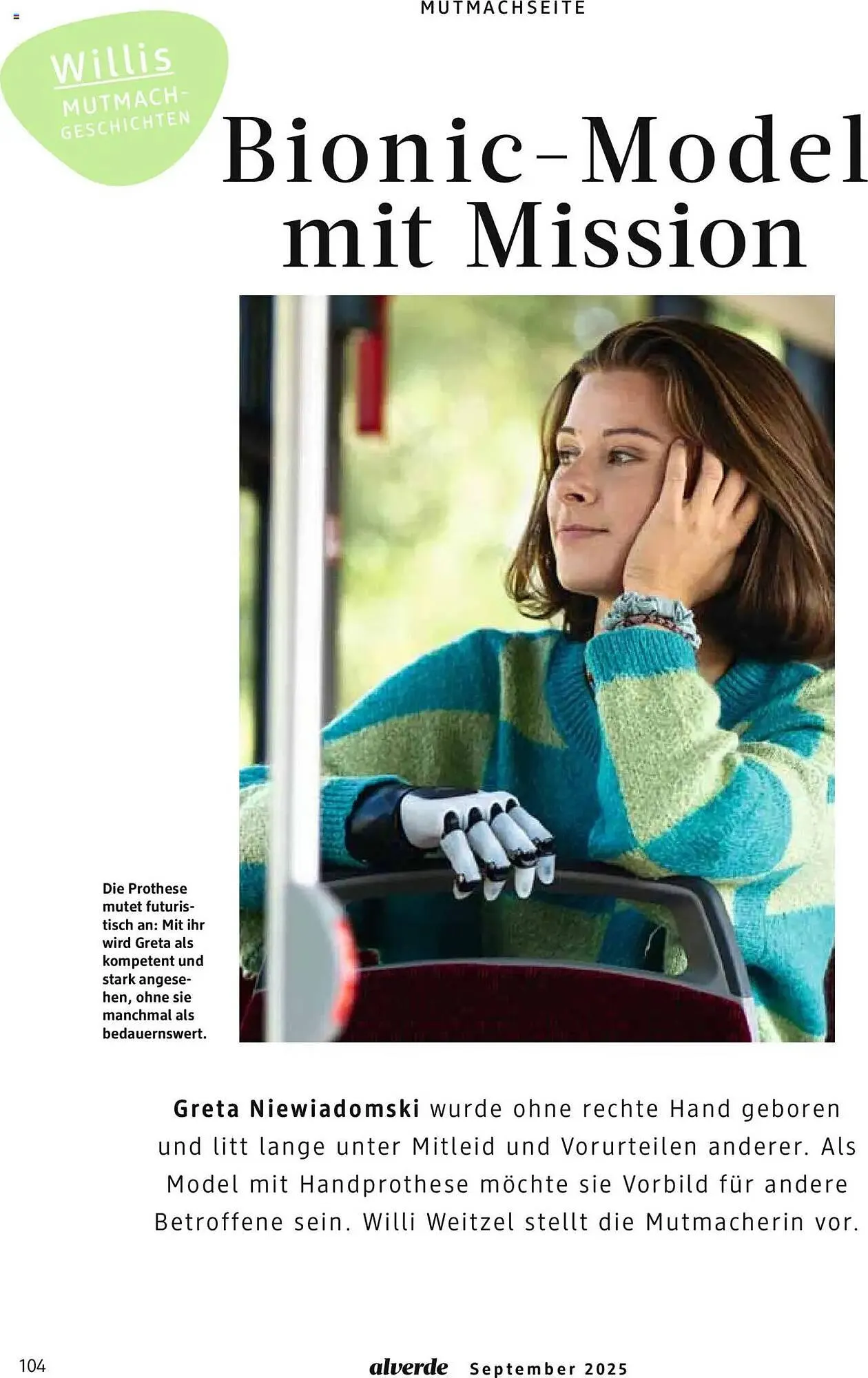 dm drogerie Magazin von 1. September bis 30. September 2025 - Prospekt seite 104