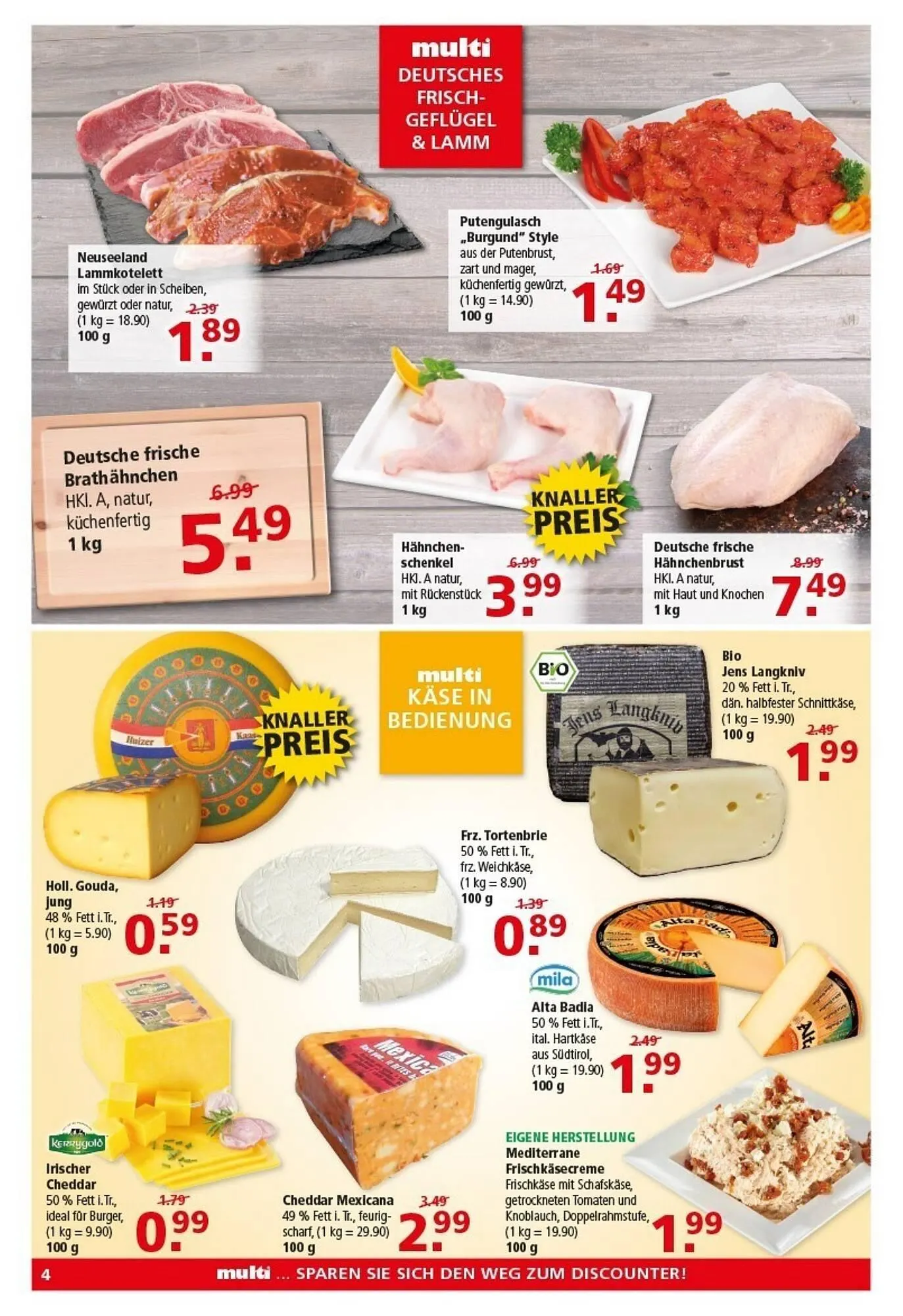 Multi Markt Prospekt von 19. Januar bis 24. Januar 2026 - Prospekt seite 4