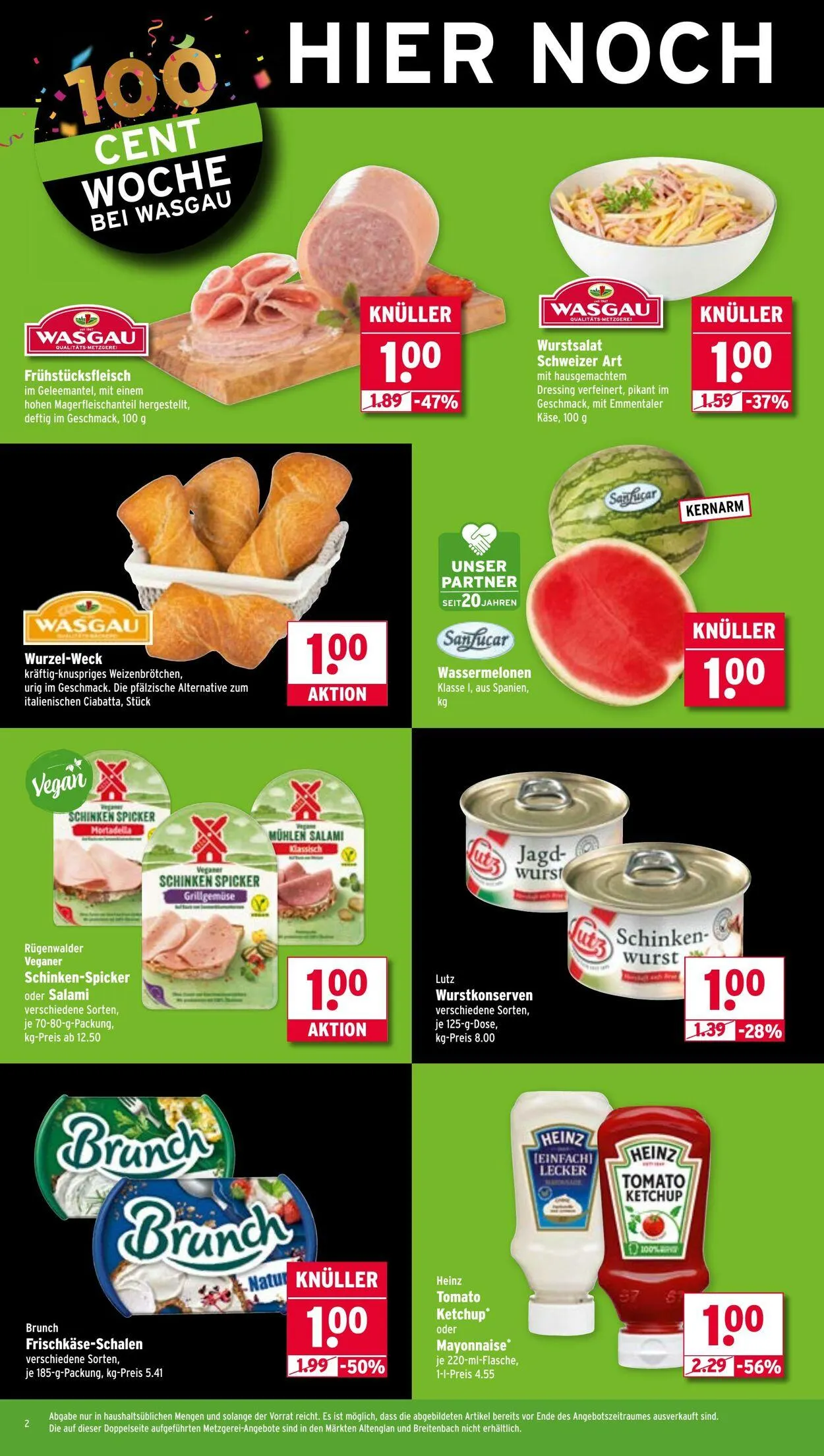 Wasgau von 21. Juli bis 26. Juli 2025 - Prospekt seite 2