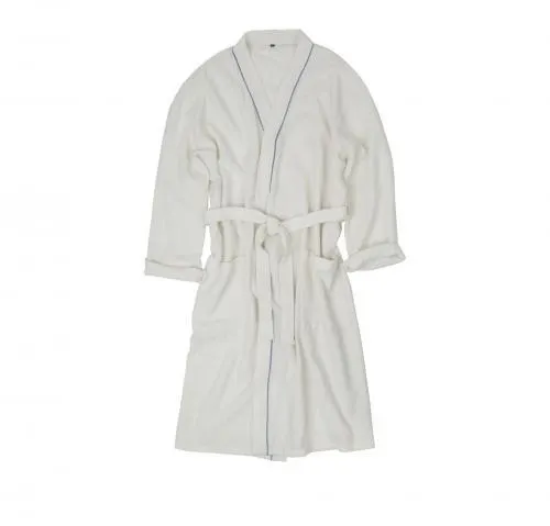 Lexington Bademantel Waffle Bathrobe Unisex Weiss