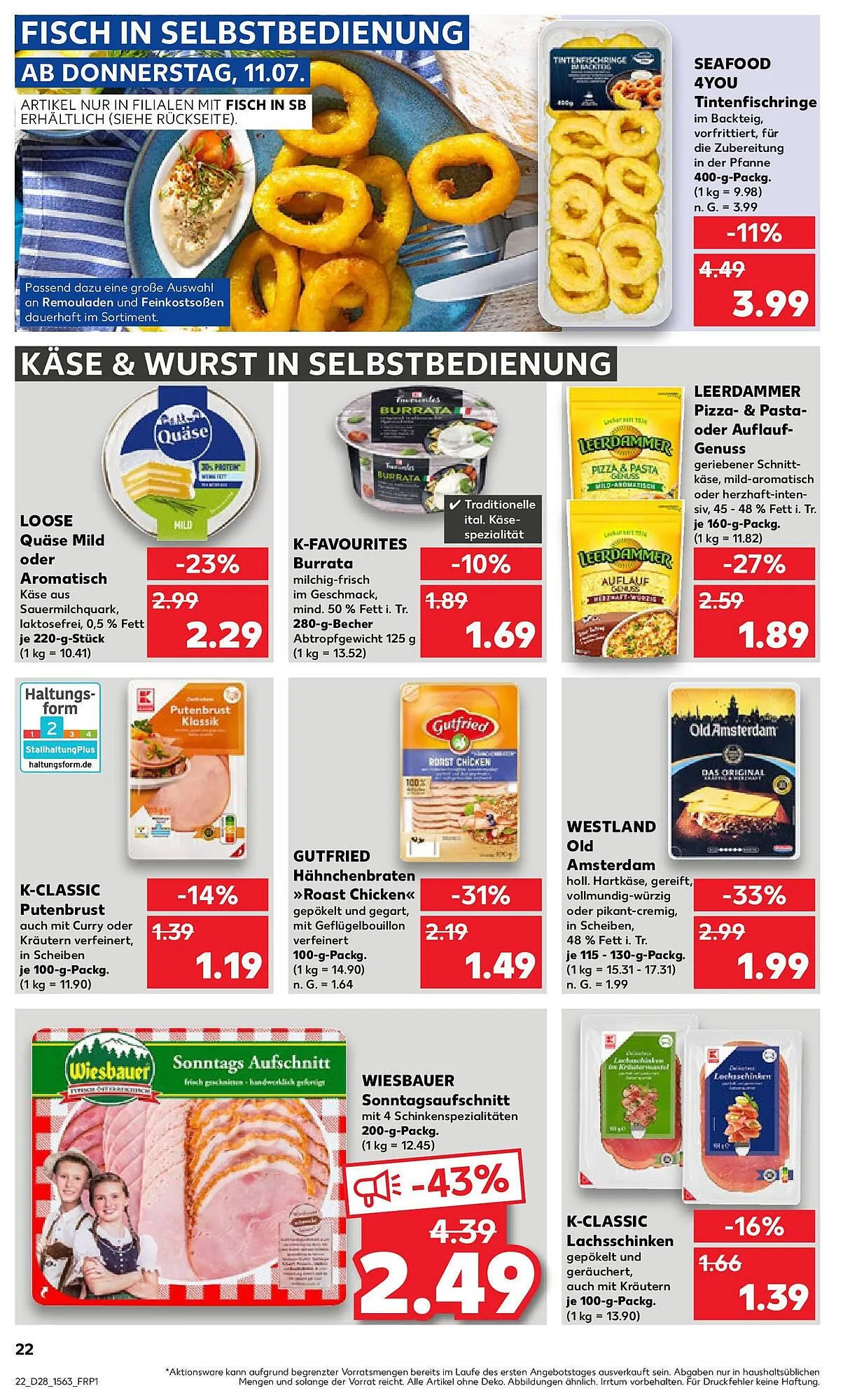 Kaufland Prospekt von 10. Juli bis 17. Juli 2024 - Prospekt seite 22