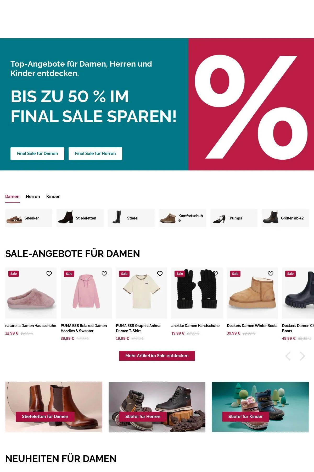 ABC Schuh-Center von 5. Januar bis 14. Januar 2026 - Prospekt seite 2