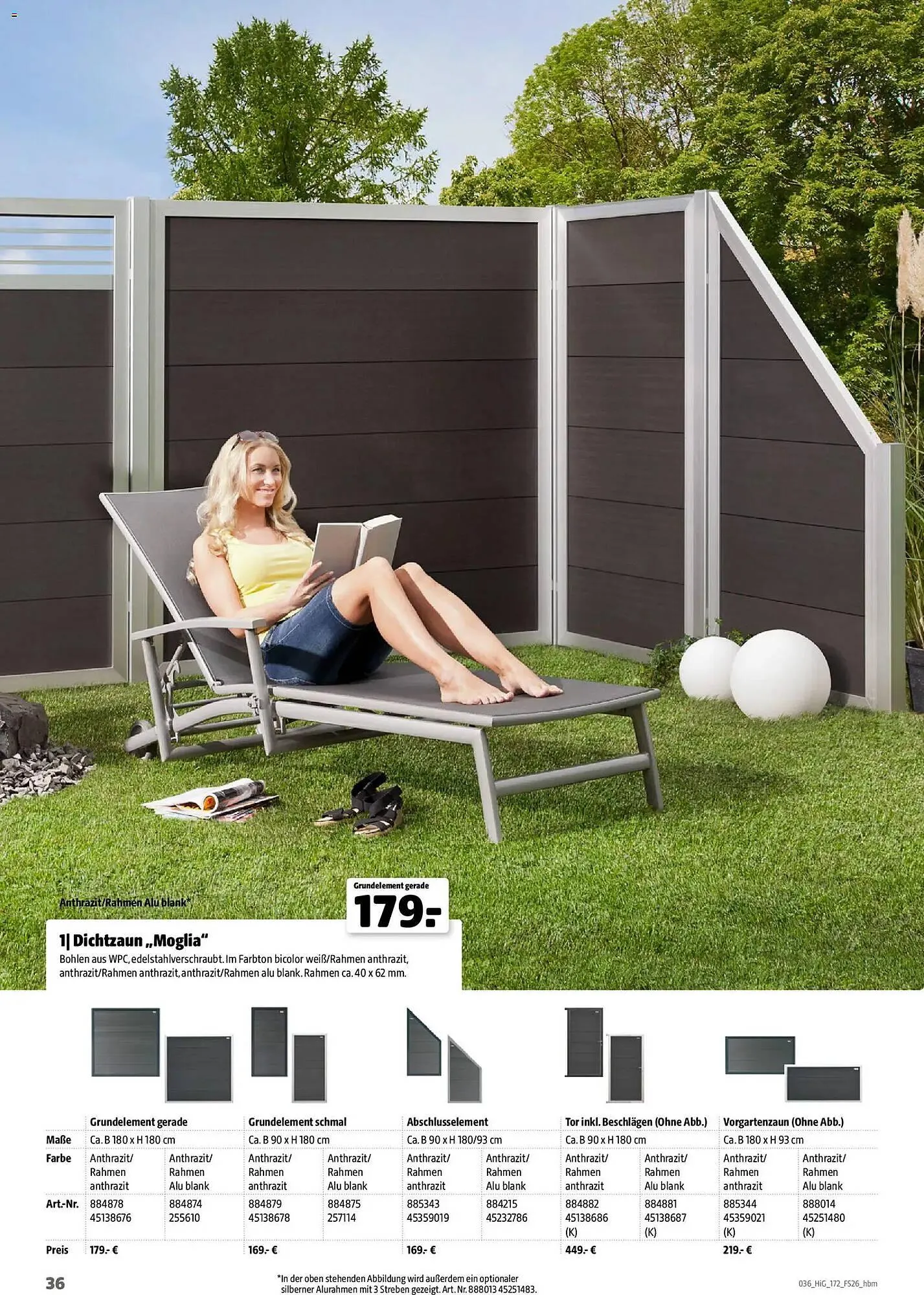 Hagebau Prospekt von 2. März bis 31. Dezember 2026 - Prospekt seite 36