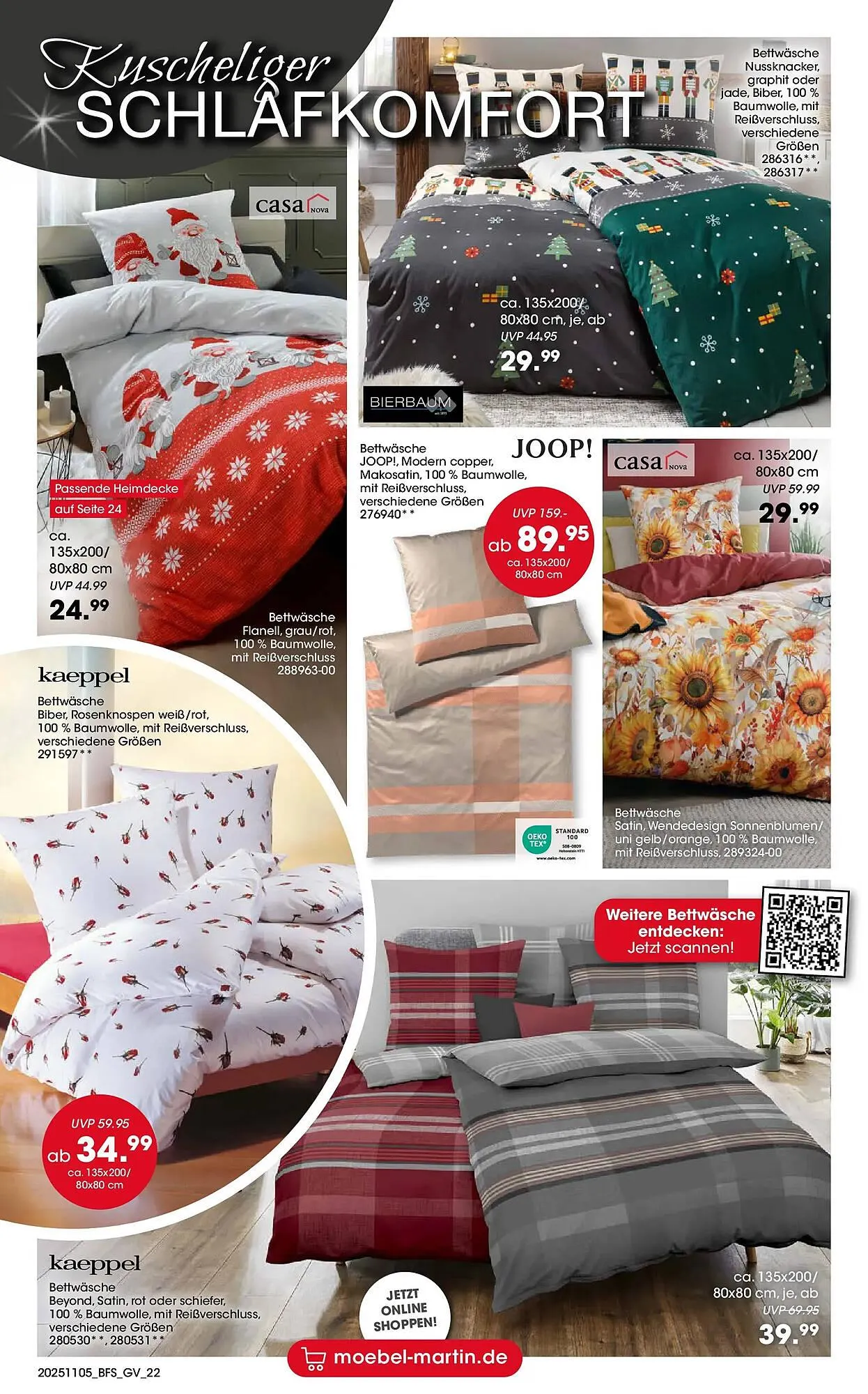 Möbel Martin Prospekt von 4. November bis 16. Dezember 2025 - Prospekt seite 22