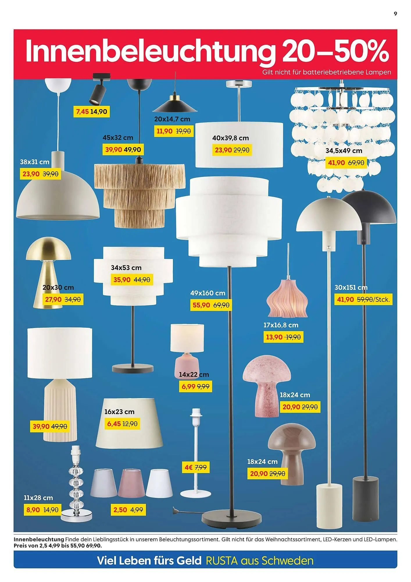 Rusta Prospekt von 10. Januar bis 16. Januar 2026 - Prospekt seite 9