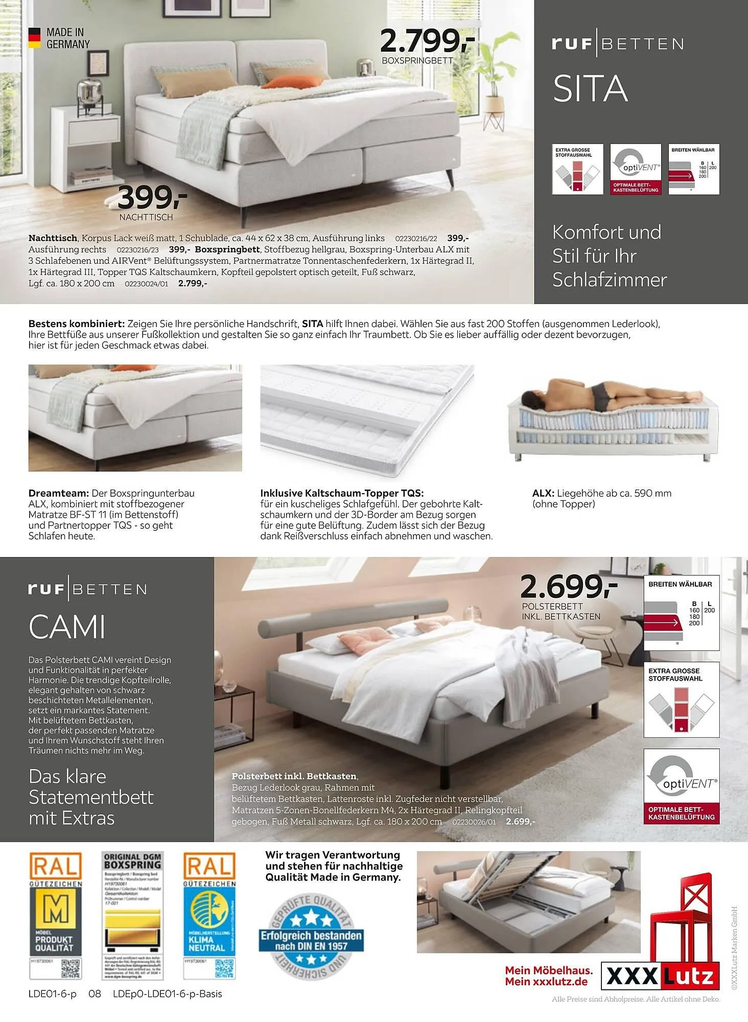 XXXLutz Prospekt von 2. Januar bis 11. Januar 2026 - Prospekt seite 8