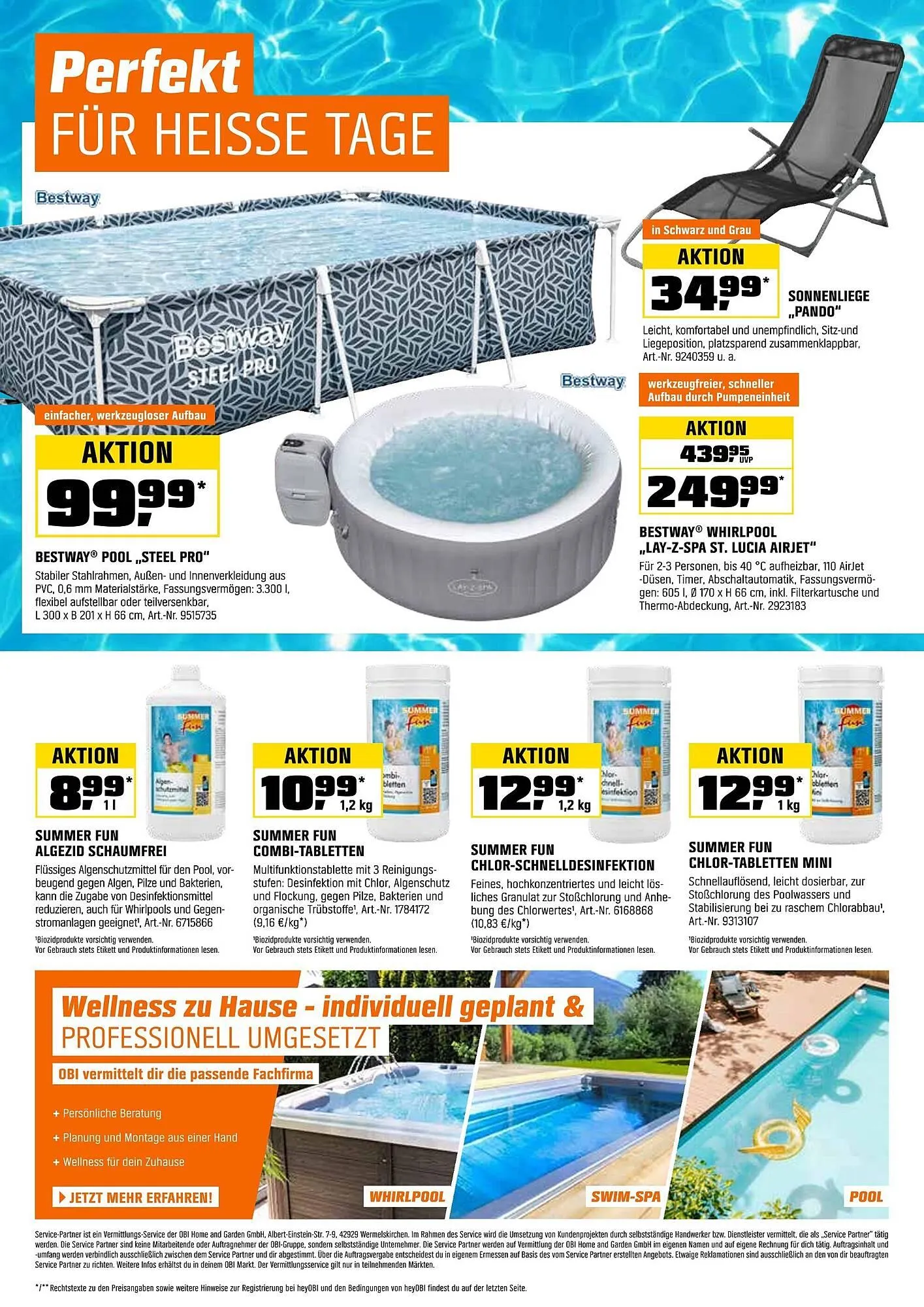 OBI Prospekt von 1. Juli bis 15. Juli 2025 - Prospekt seite 2